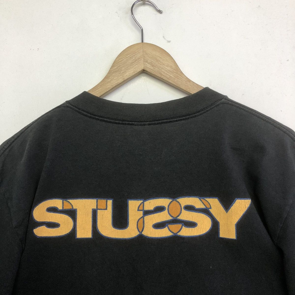 Stussy VINTAGE STUSSY SPELLOUT MOTION TSHIRT Size US M / EU 48-50 / 2 - 3 Thumbnail