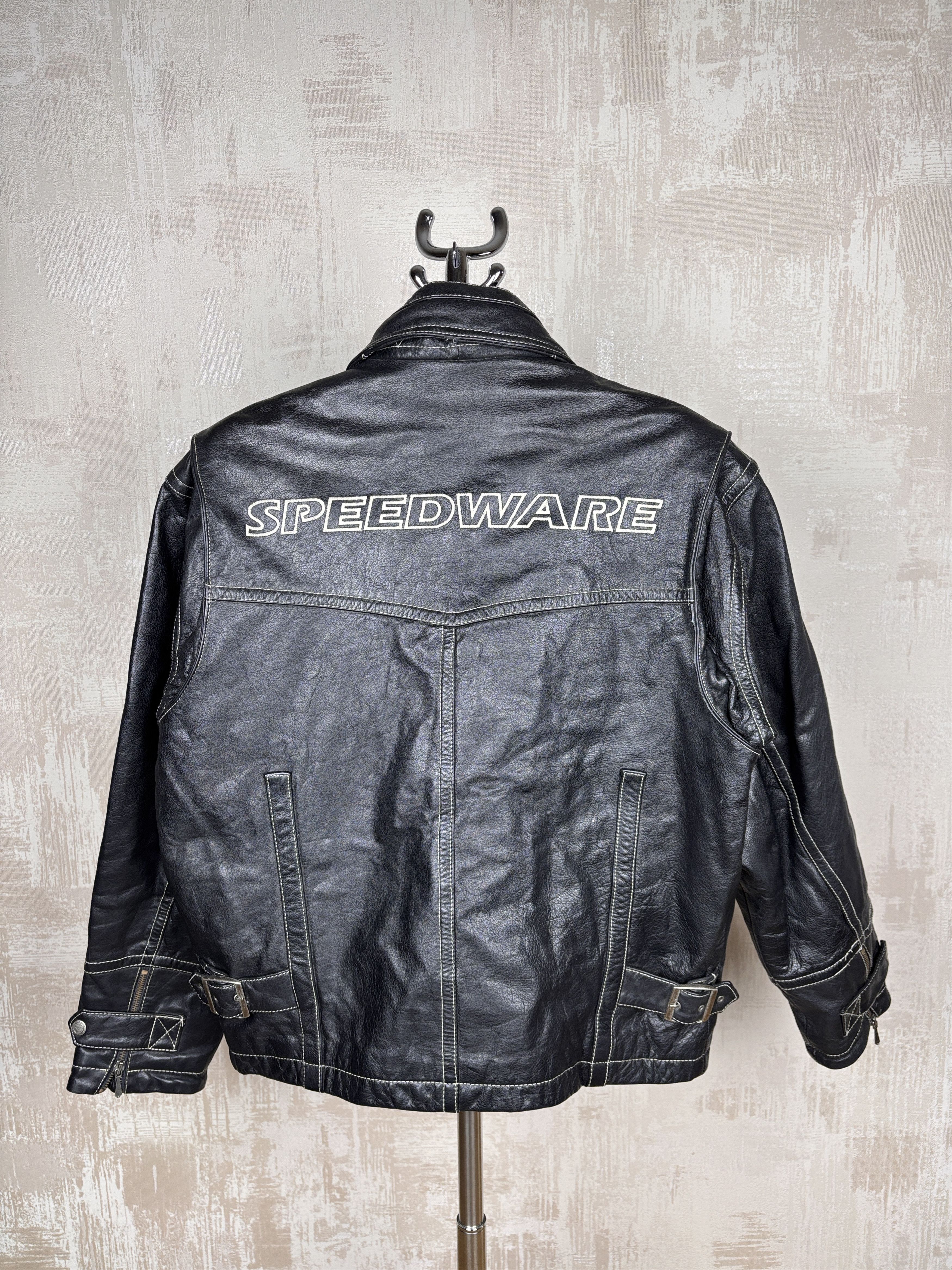 Hein Gericke × Indian Motorcycle × Vintage Hein Gericke Speedware Leather Jacket Motorcycle MotorBike Size US M / EU 48-50 / 2 - 16 Thumbnail