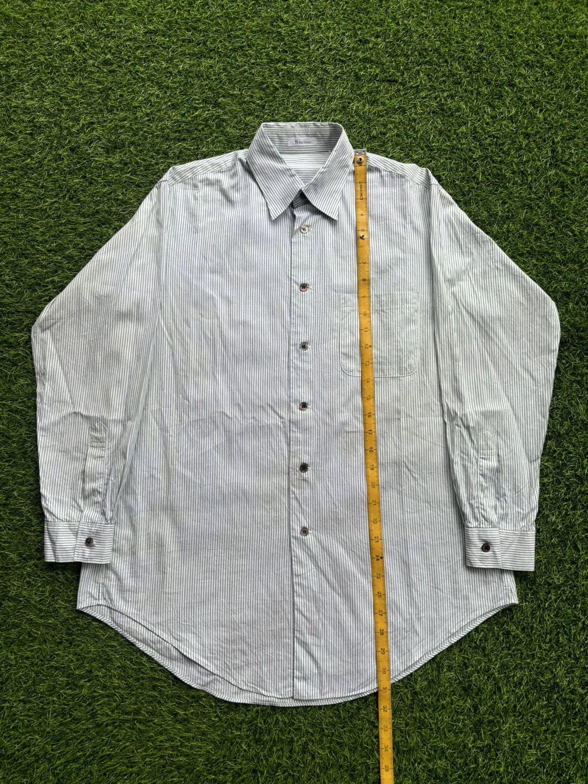 Y's for Men Y's for men Yohjiyamamoto Stripe Shirt Size US M / EU 48-50 / 2 - 9 Thumbnail