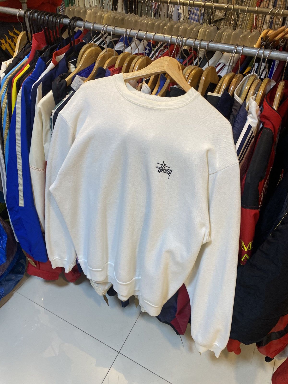 Vintage 90s Stussy Sweatshirt Crewneck Sweater