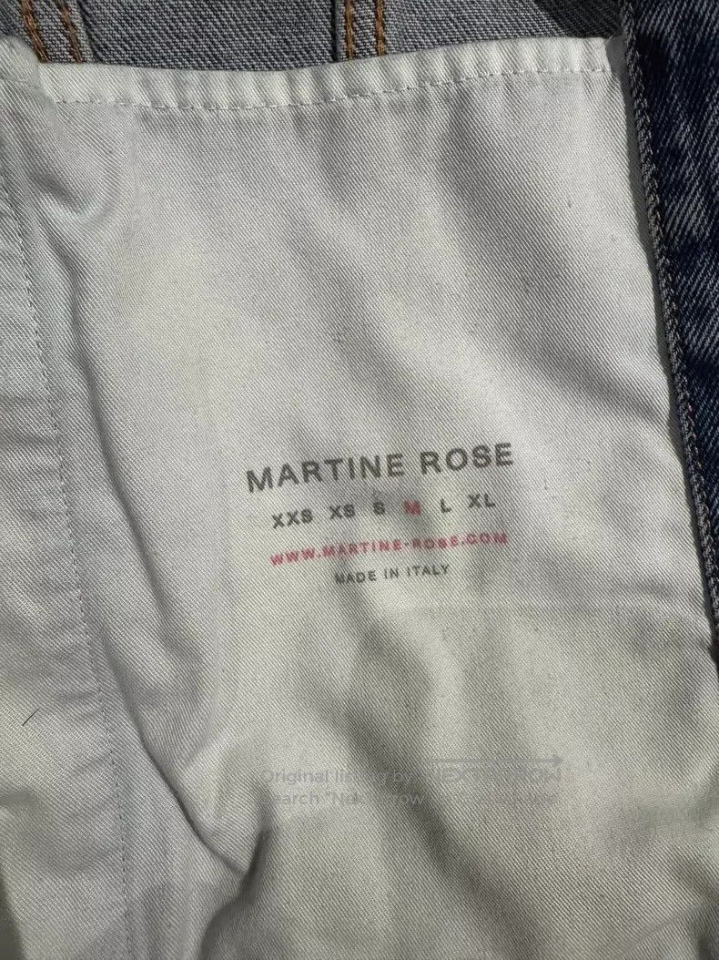Martine Rose Martine Rose Full print denim jacket Size US M / EU 48-50 / 2 - 4 Thumbnail