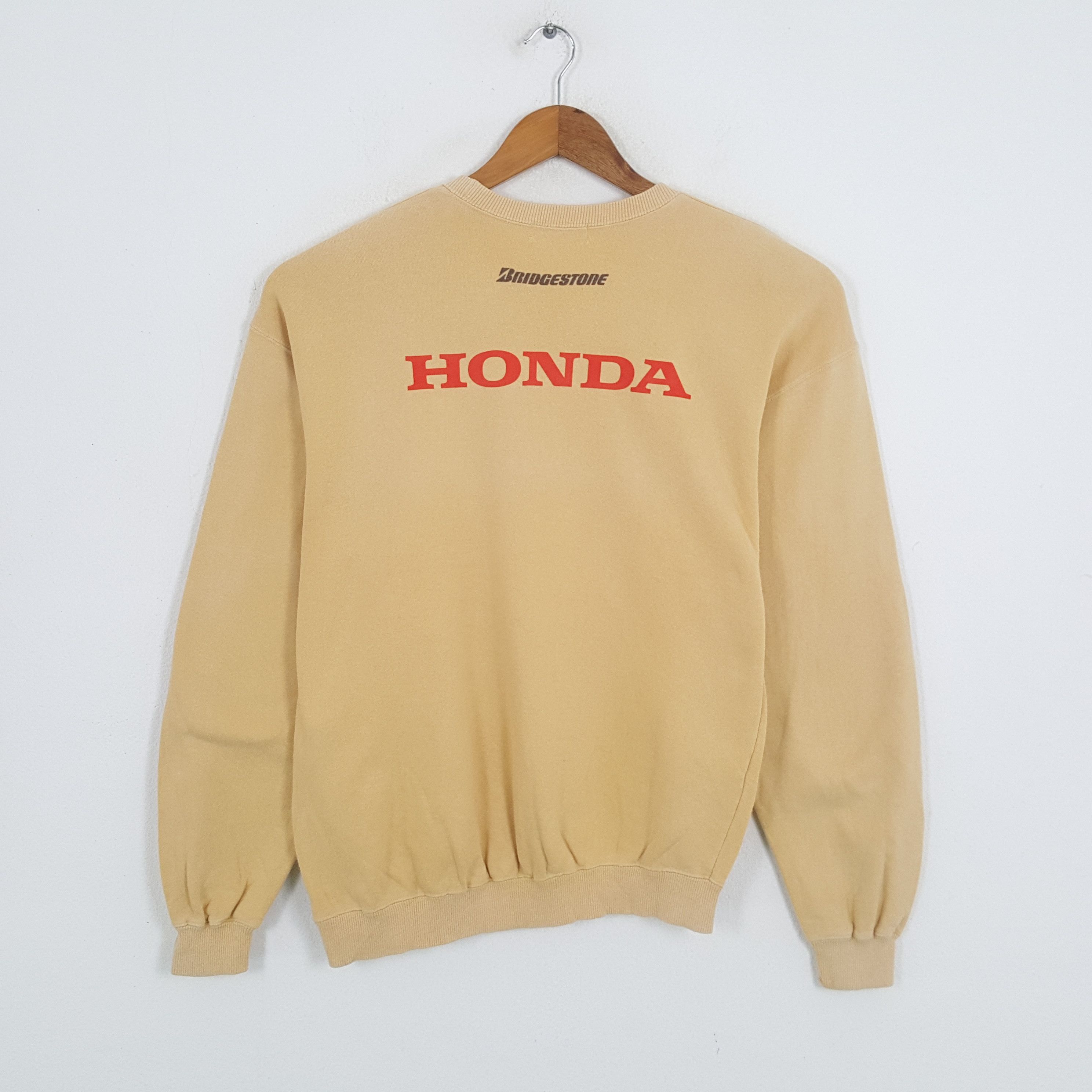 Honda × Vintage Vintage HONDA BRIDGESTONE MOTORSPORTS Racing Sweatshirts Size US M / EU 48-50 / 2 - 3 Thumbnail