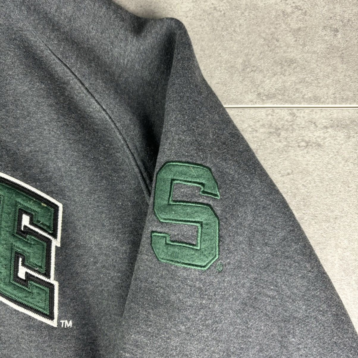 Colosseum Athletics Gray msu michigan state full zip up hooded sweatshirt Size US XL / EU 56 / 4 - 5 Thumbnail