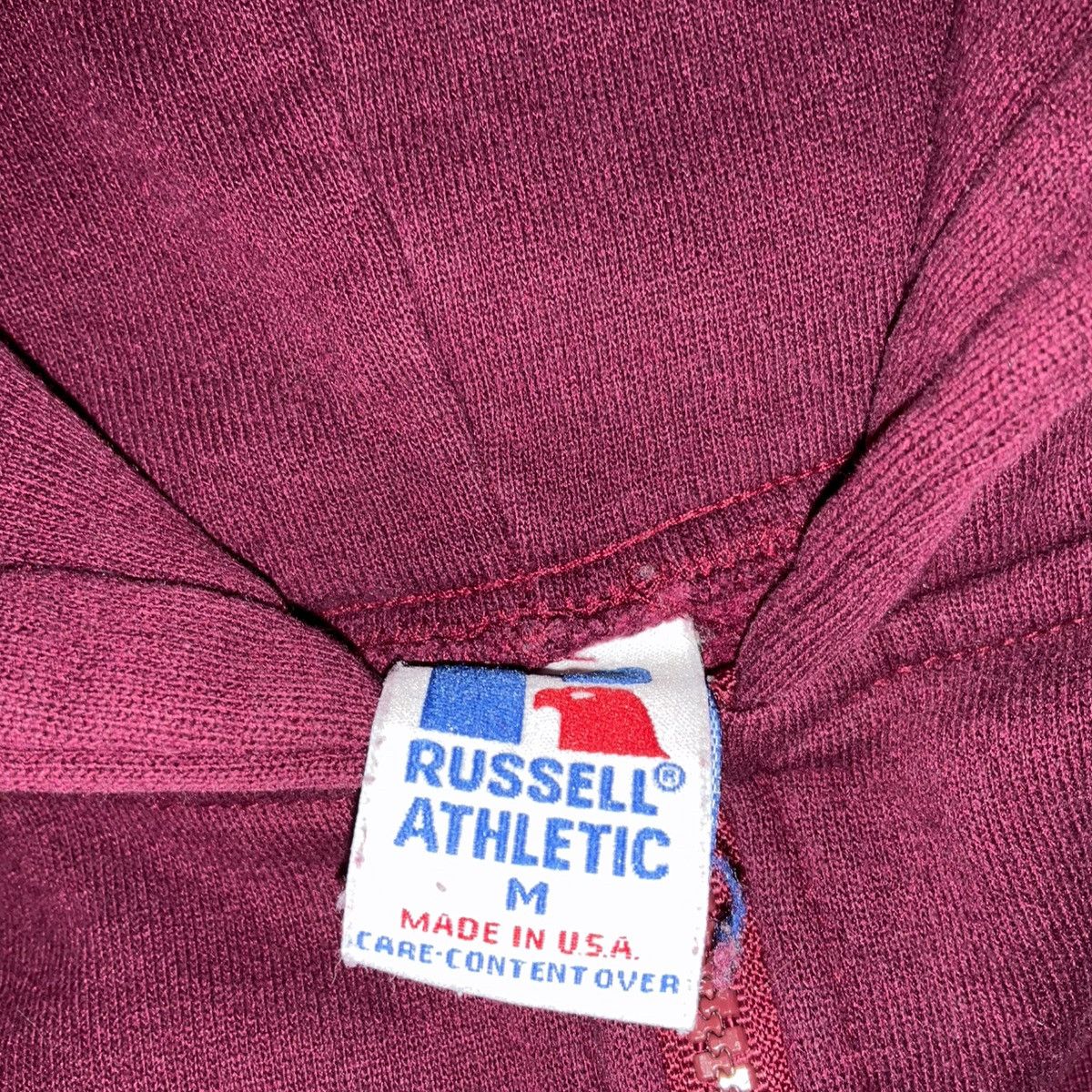 Russell Athletic Vintage Russell Athletic Quart Zip Hoodie Size US M / EU 48-50 / 2 - 4 Thumbnail