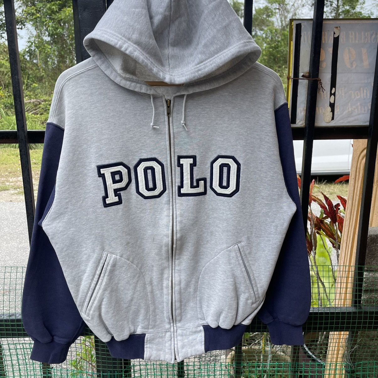 Polo Ralph Lauren 🔥Vintage Polo Ralph Lauren Full Zipper Sweater Hoodie Size US M / EU 48-50 / 2 - 4 Thumbnail