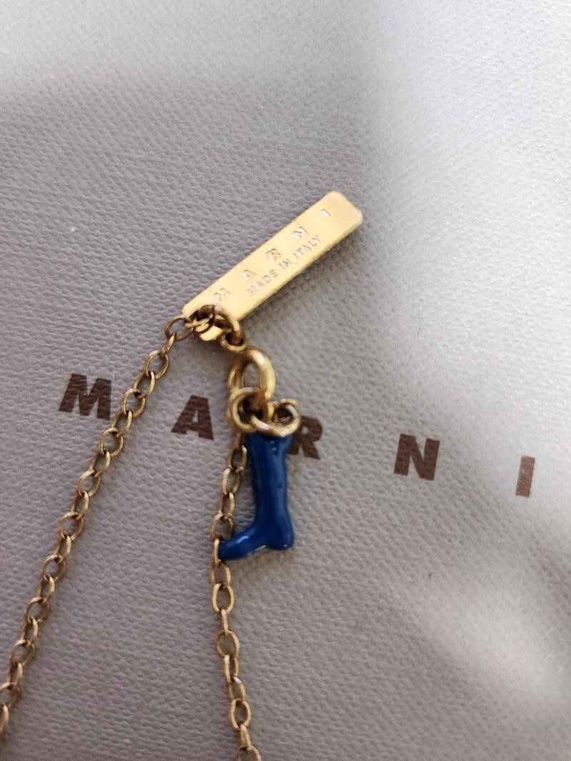 Marni marni Dolphin charm pendant necklace Size ONE SIZE - 4 Thumbnail