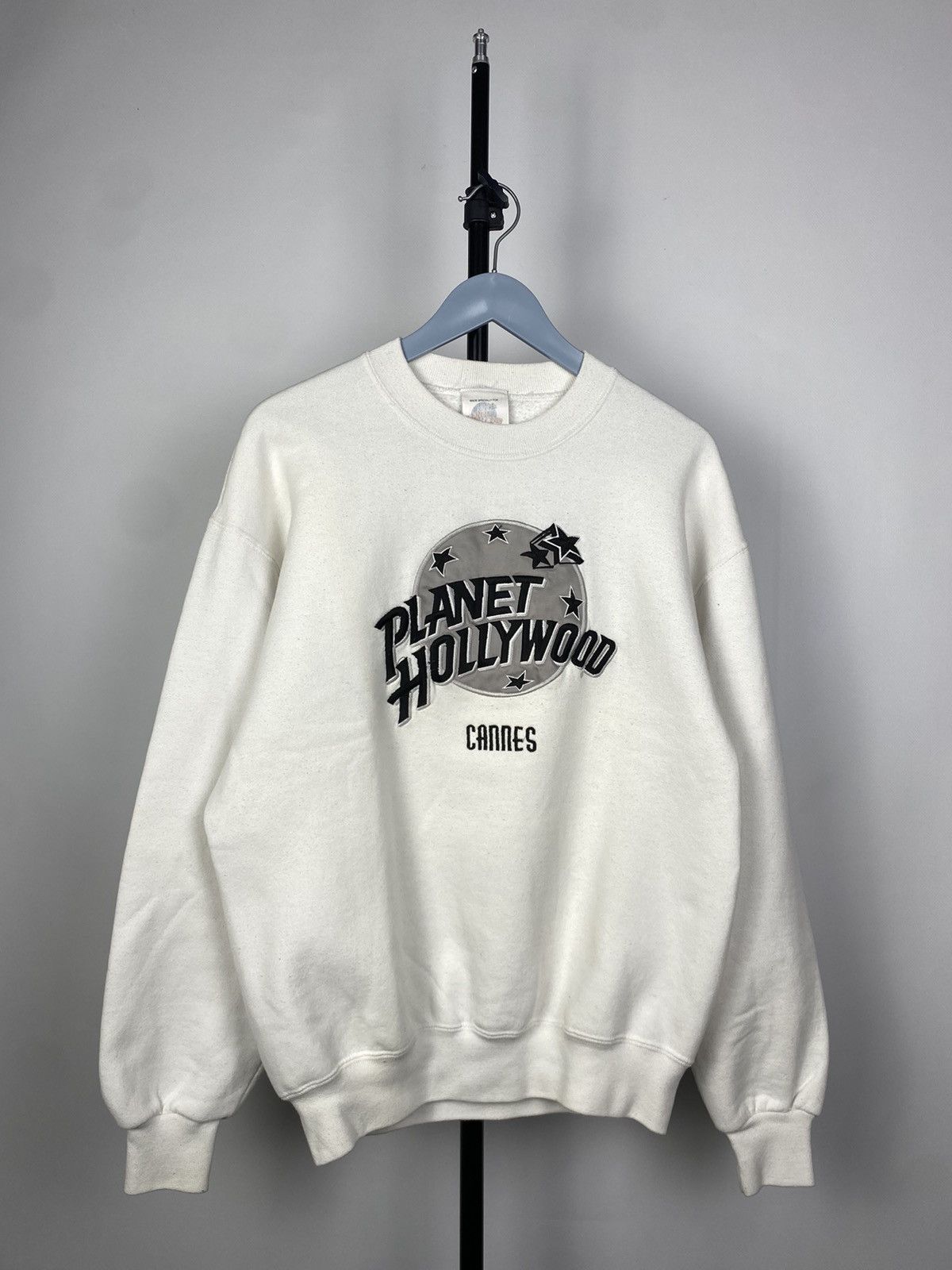 Disney × Planet Hollywood × Vintage Vintage 90's Planet Hollywood Cannes Crew Neck Sweatshirt Size US M / EU 48-50 / 2 - 1 Thumbnail