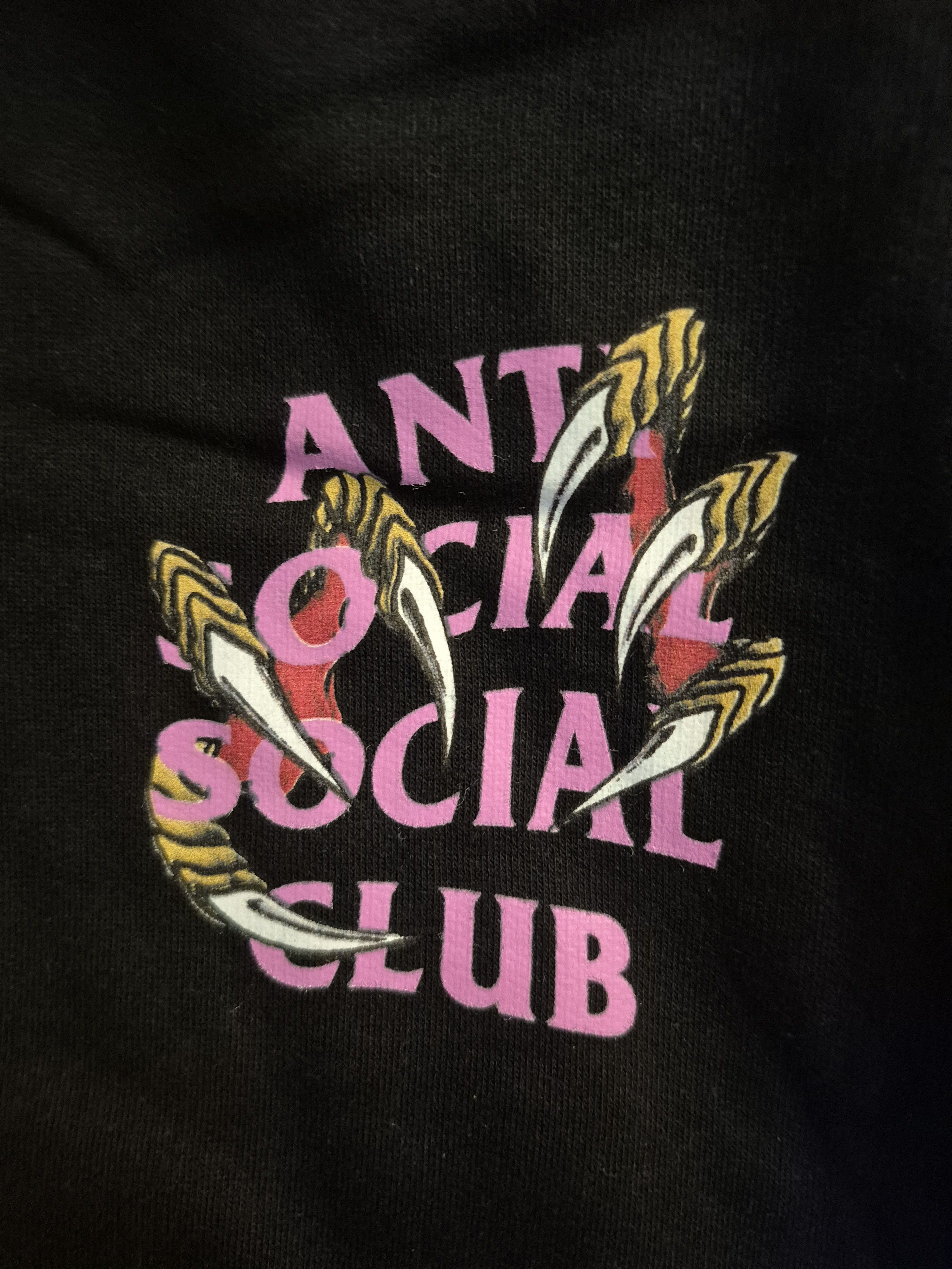 Anti Social Social Club Anti Social Social Club Black Hoodie Size Medium Size US M / EU 48-50 / 2 - 2 Thumbnail