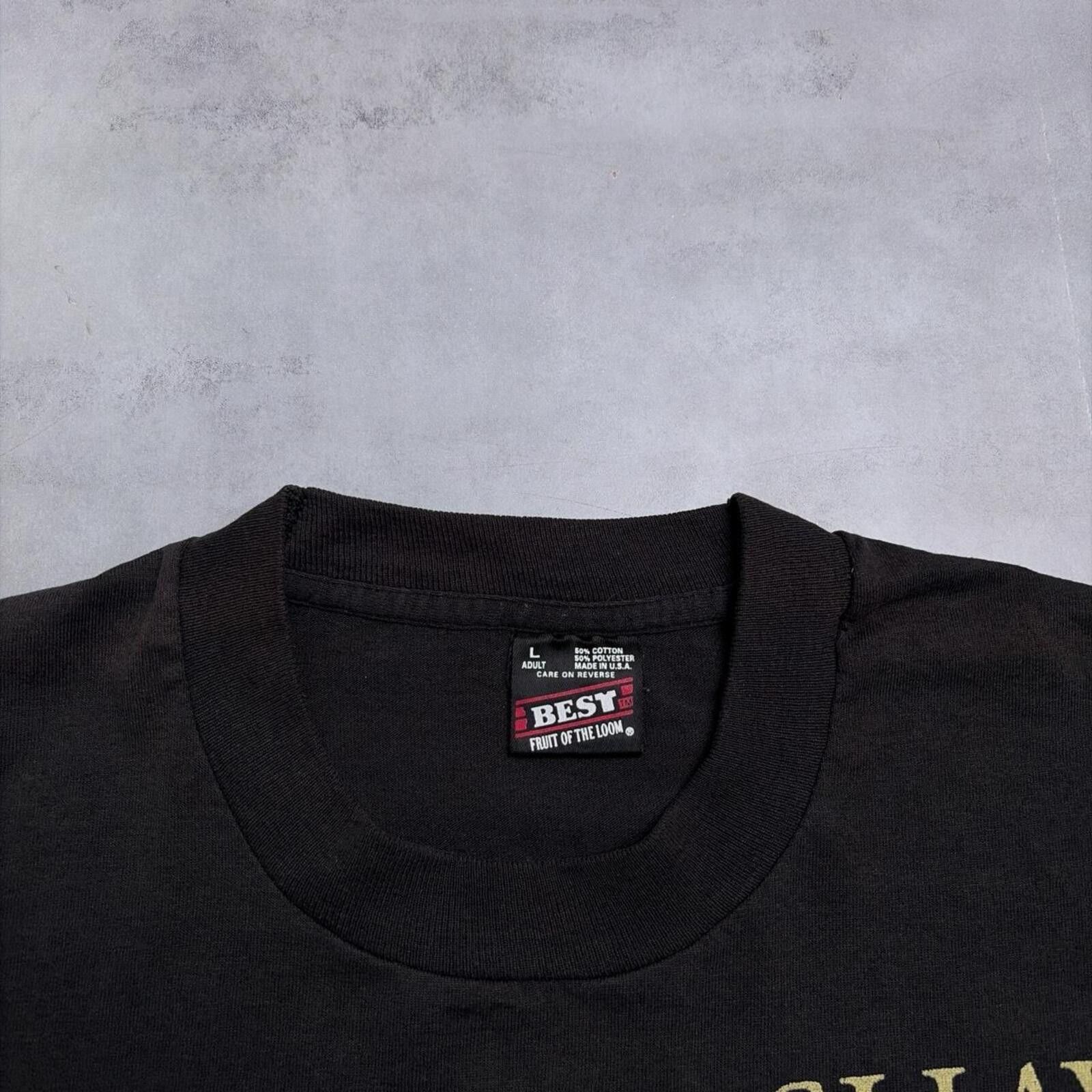 Fruit Of The Loom Vintage Sammy Kershaw Feeling Good Train Country T-Shirt Size US L / EU 52-54 / 3 - 8 Thumbnail