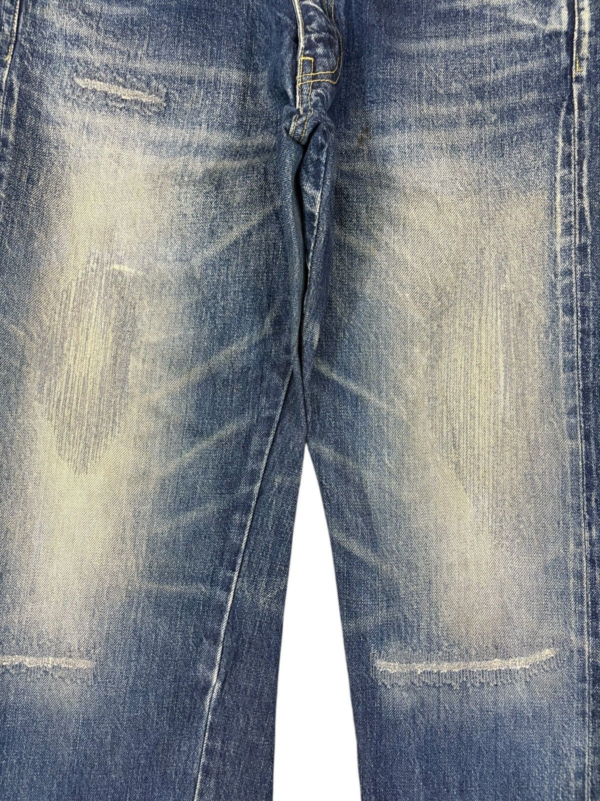 Japanese Brand Vintage Japanese Brand Tilt Mud Wash Baggy Selvedge Jeans Size US 32 / EU 48 - 6 Thumbnail