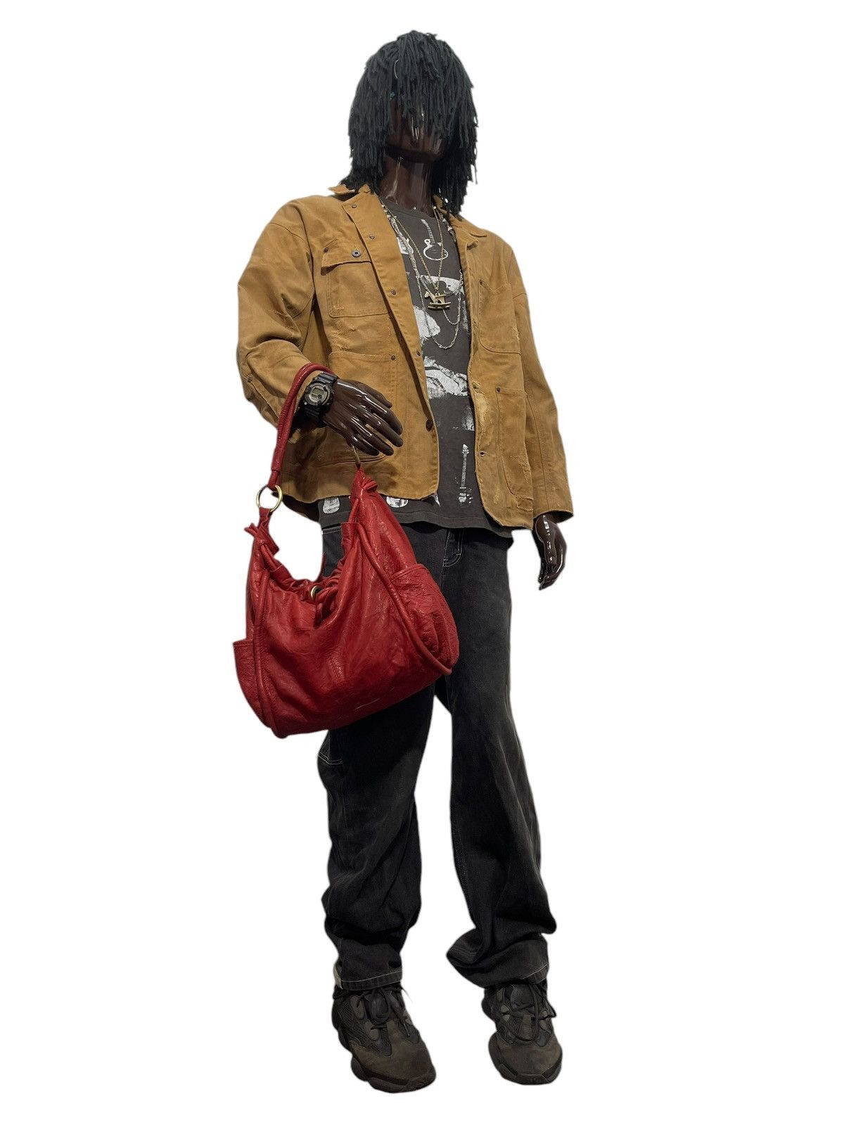 Genuine Leather Full Leather Chez Toi Tote Shoulder Bag 1🟩1 Size ONE SIZE - 4 Thumbnail
