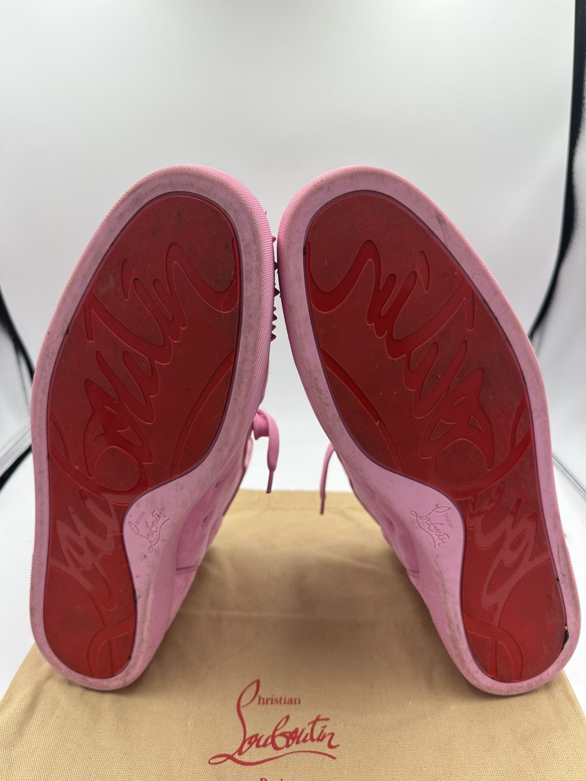 Christian Louboutin Christian Louboutin High Top Sneakers Size US 13 / EU 46 - 13 Thumbnail