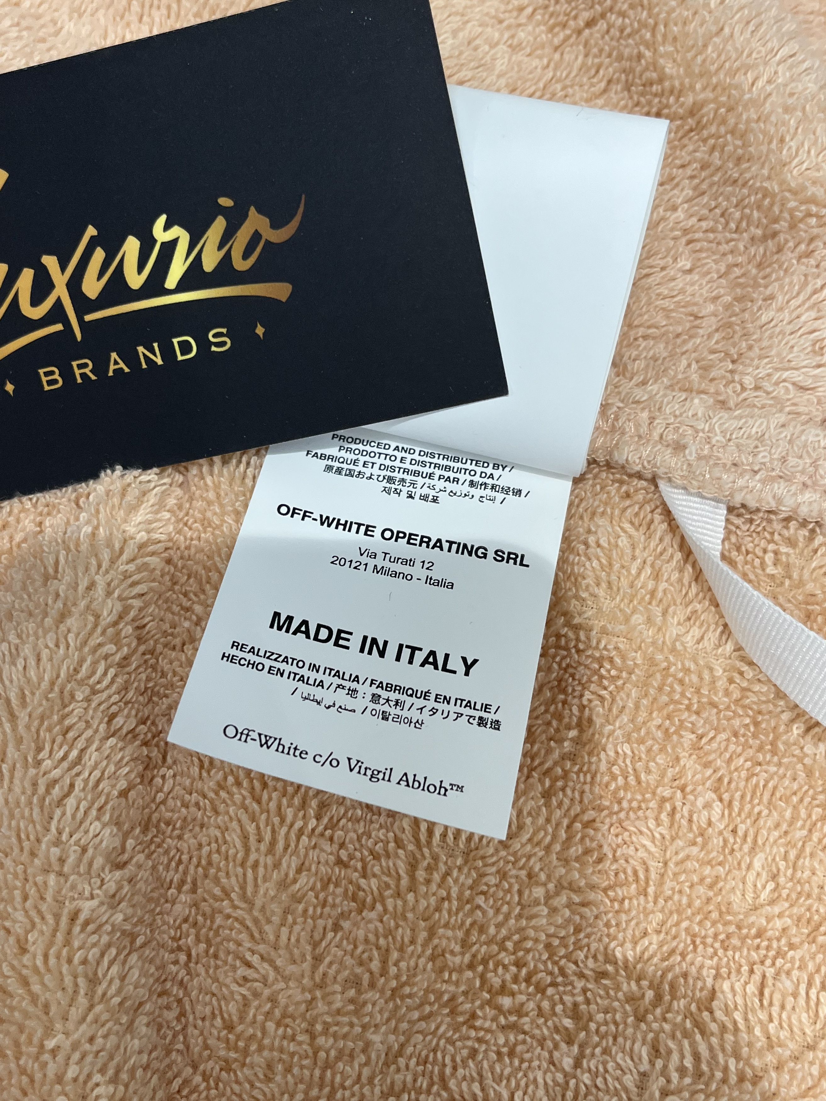 Off-White Off-White Arrows-Print Terrycloth Bathrobe Size US M / EU 48-50 / 2 - 10 Thumbnail