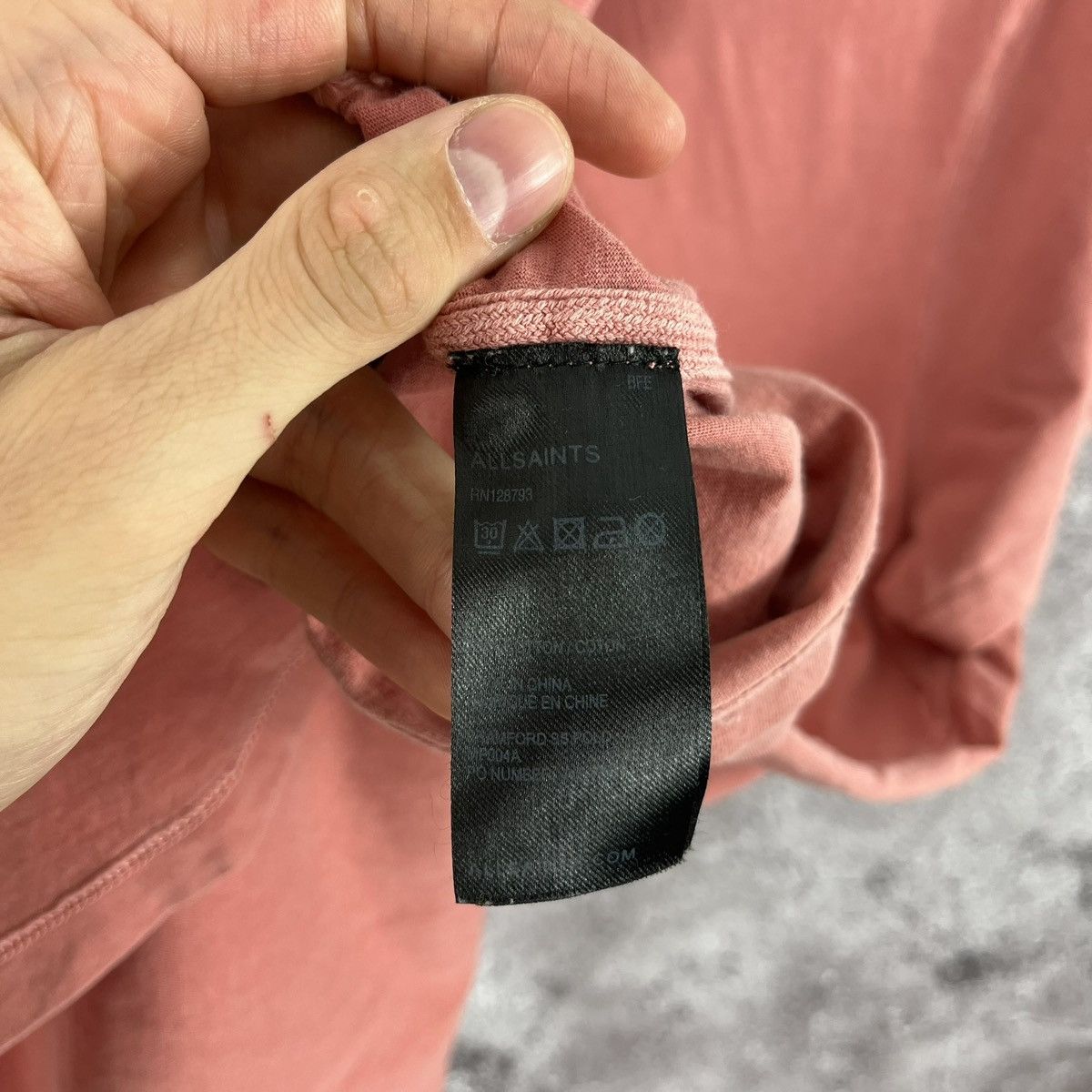 Allsaints × Vintage Allsaints Polo Tee 3Button Style Embroidery Small Logo Sz S Size US S / EU 44-46 / 1 - 10 Thumbnail