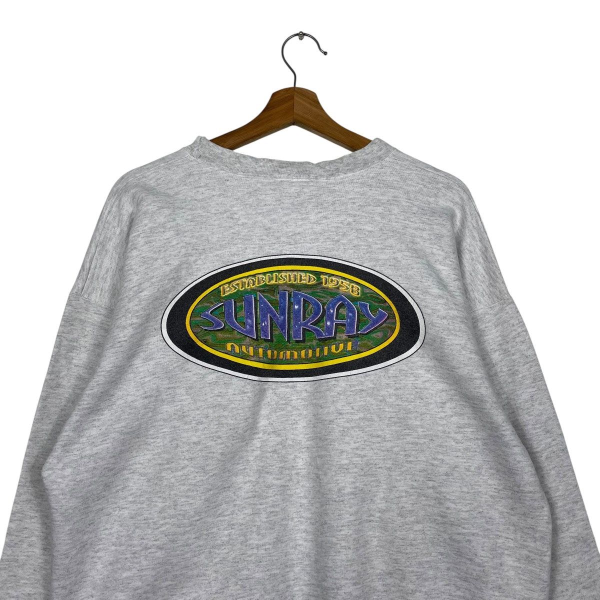 Hanes Vintage Hanes Sunray Automoyive Crewneck Sweatshirt Size US M / EU 48-50 / 2 - 2 Thumbnail