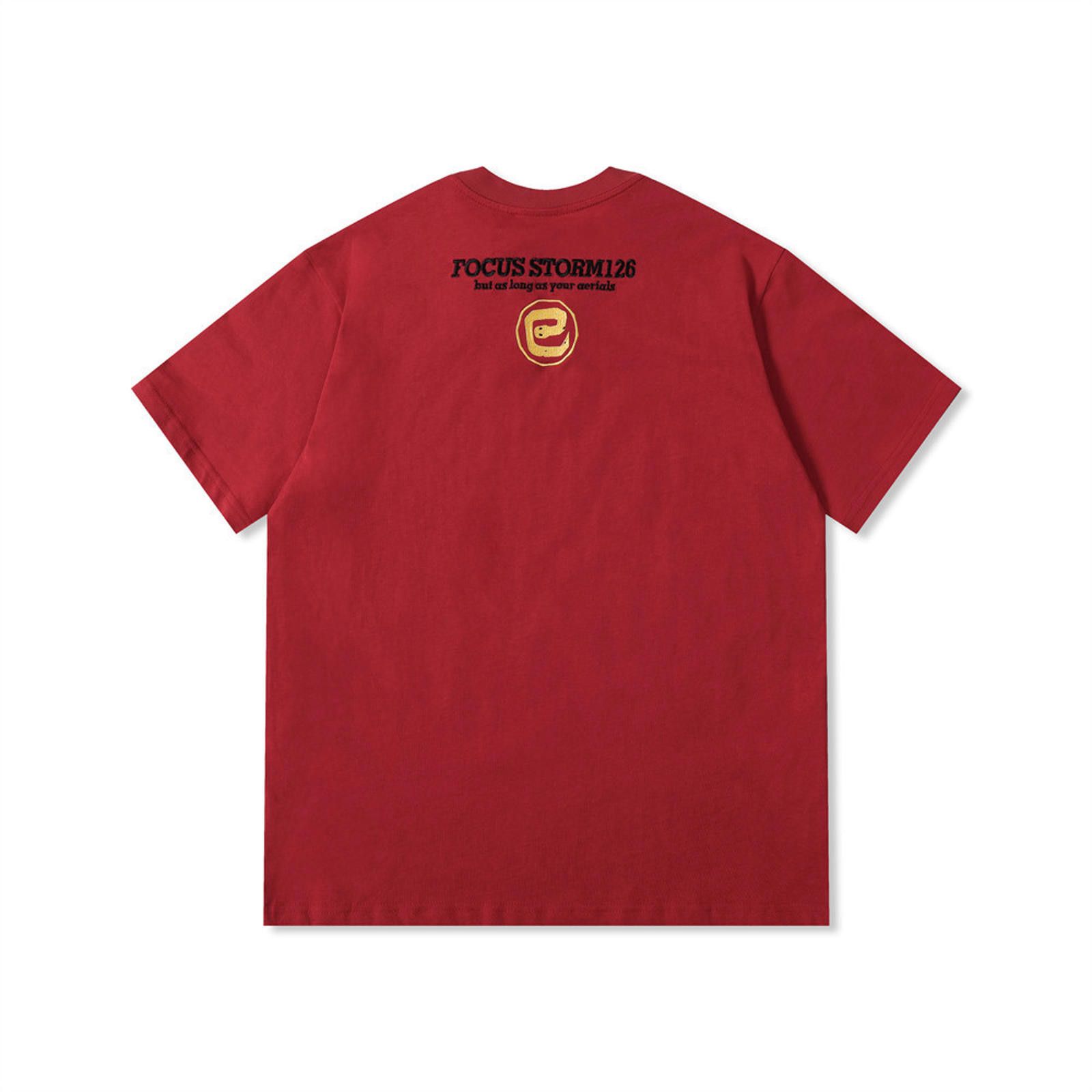 Other Focus Storm 126 Graphic Tee - Bold Red Design Size US M / EU 48-50 / 2 - 2 Thumbnail