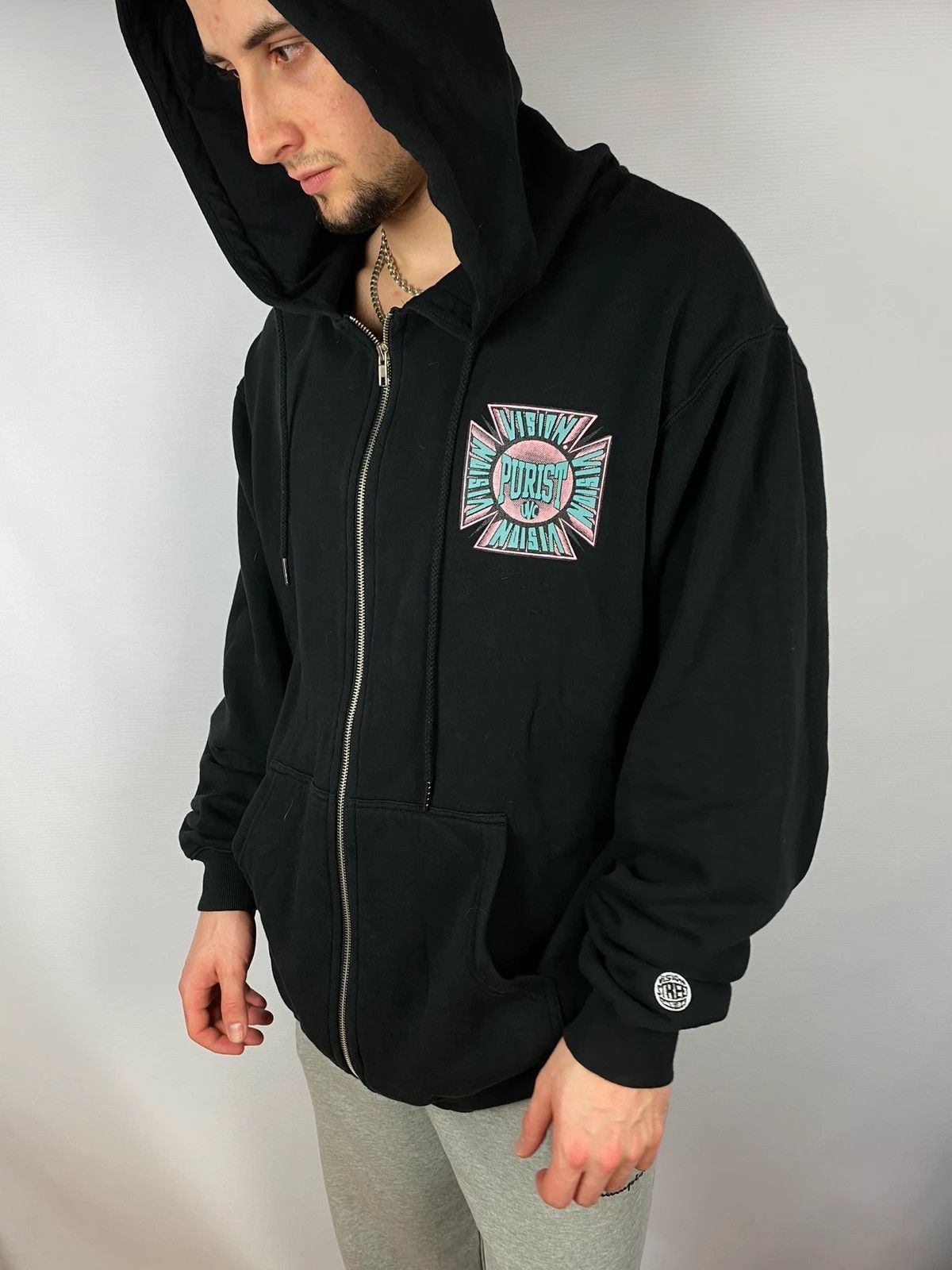 Vintage × Vision Streetwear zip hoodie Vision streetwear vintage skate opium 90s Size US M / EU 48-50 / 2 - 1 Thumbnail