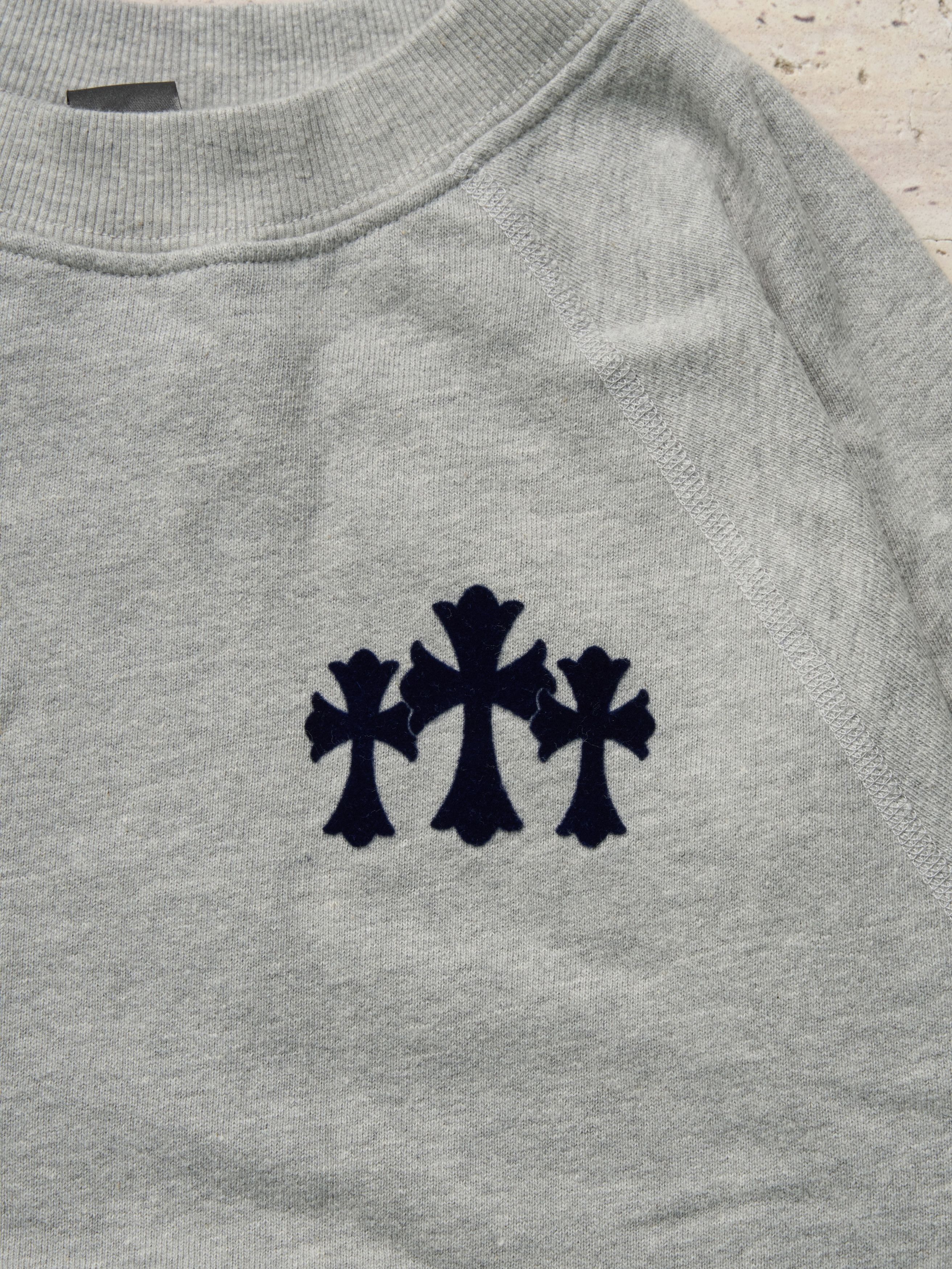 Chrome Hearts Chrome Hearts Blind Spot black Tripple Cross Sweater Gray Size US S / EU 44-46 / 1 - 3 Thumbnail