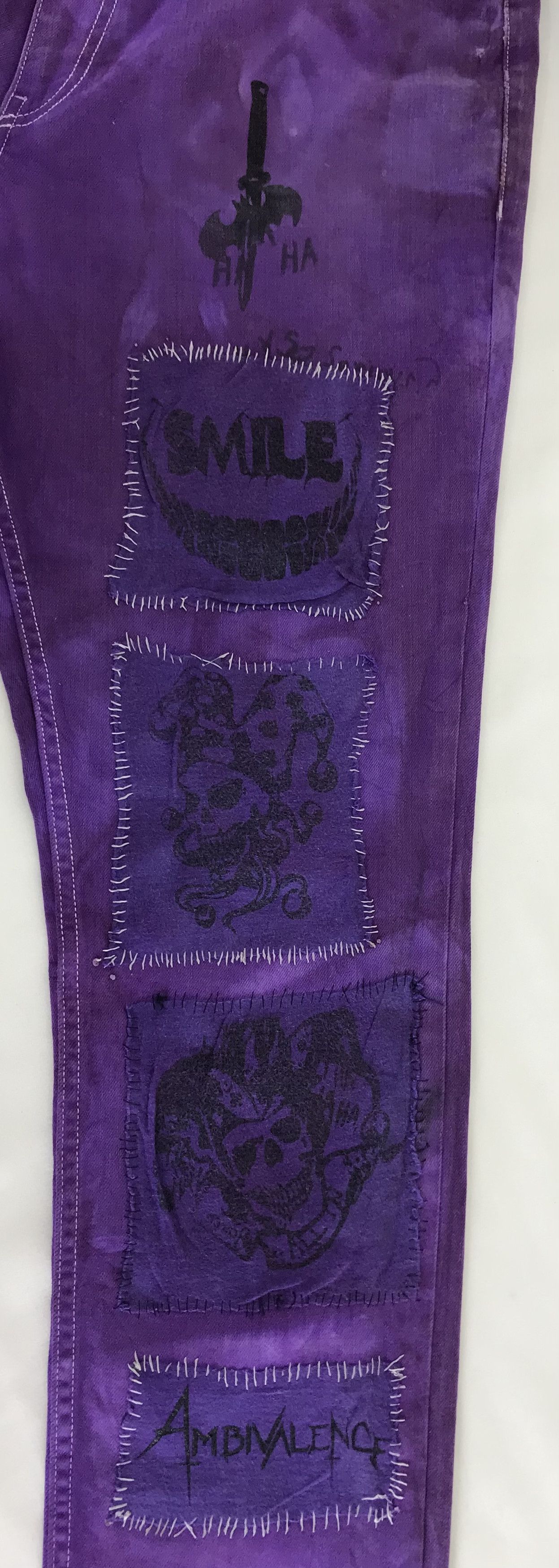 H&M H&M Custom Joker Ambivalence Jeans Size US 34 / EU 50 - 10 Thumbnail