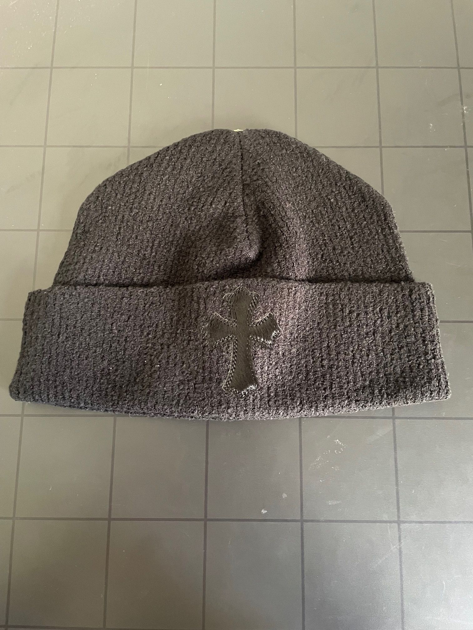 ビーニー CHROME HEARTS ダークグレー