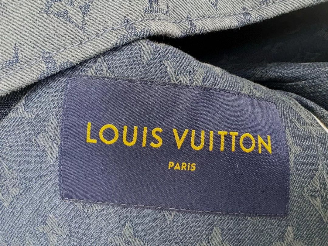 Louis Vuitton Louis Vuitton LV logo denim jacket Size M / US 6-8 / IT 42-44 - 3 Thumbnail