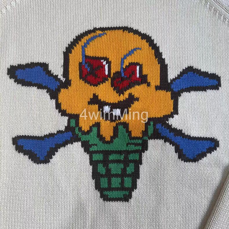 Billionaire Boys Club ICECREAM Intarsia Knit Ice Cream Sweater. Q7 Size US M / EU 48-50 / 2 - 5 Thumbnail