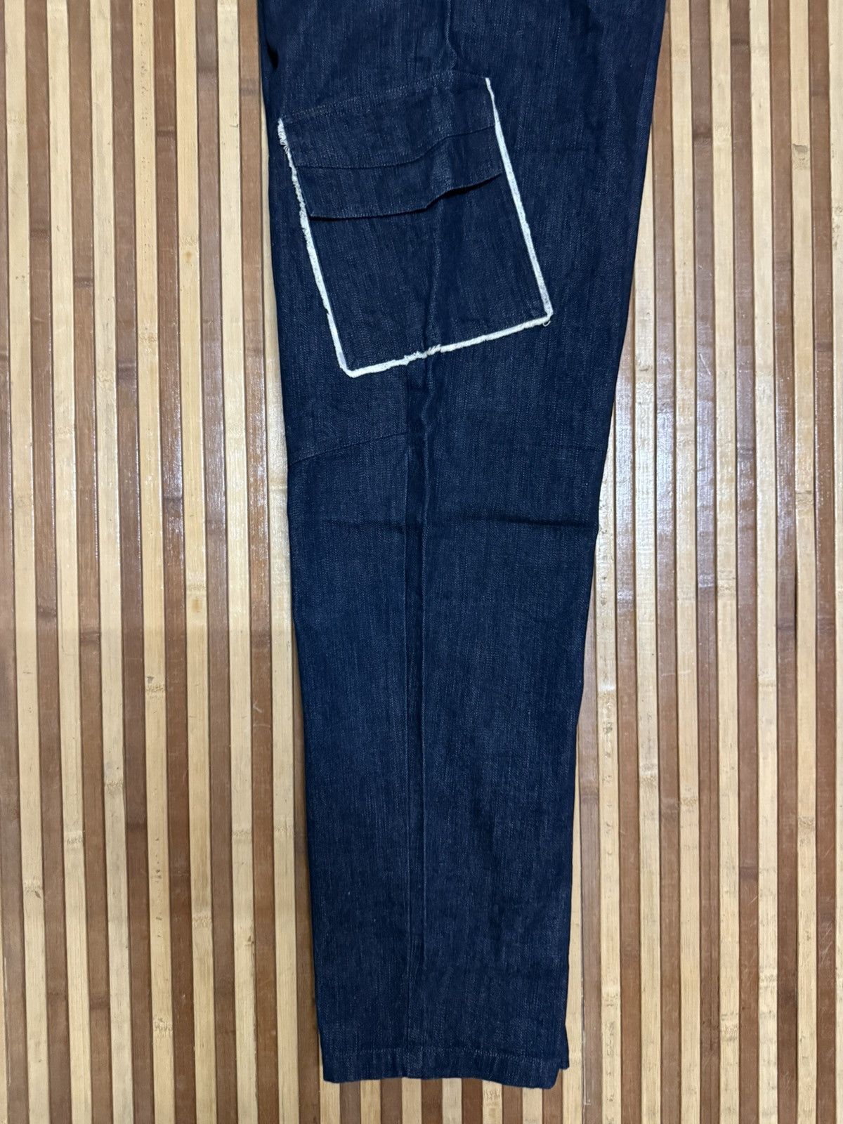 Japanese Brand Japanese Brand Denim Cargo Pants / Streetwear / W31x32 Size US 31 - 9 Thumbnail