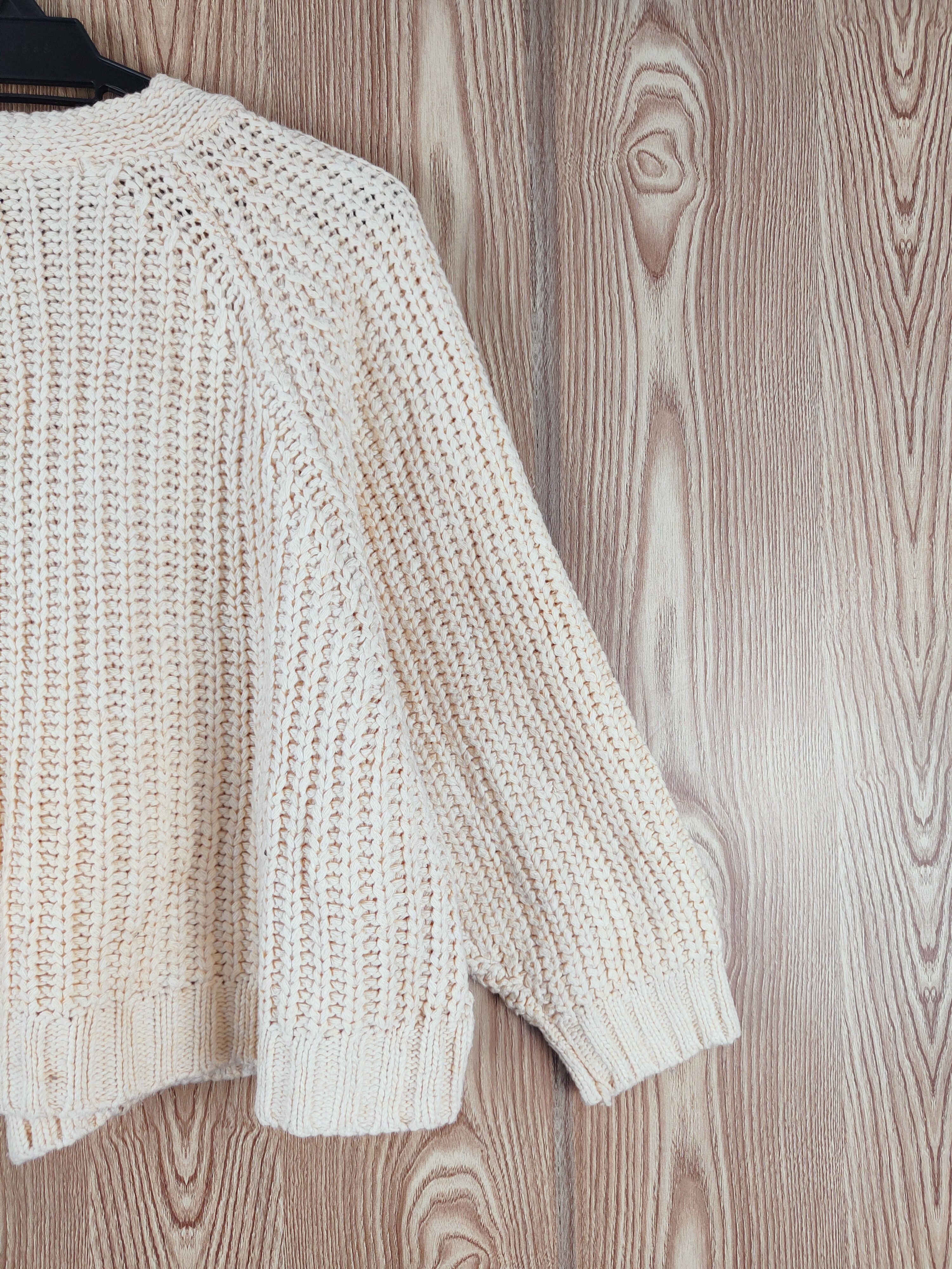 Japanese Brand Spray Premium Orange Knitwear Cardigan #W149 Size M / US 6-8 / IT 42-44 - 9 Thumbnail