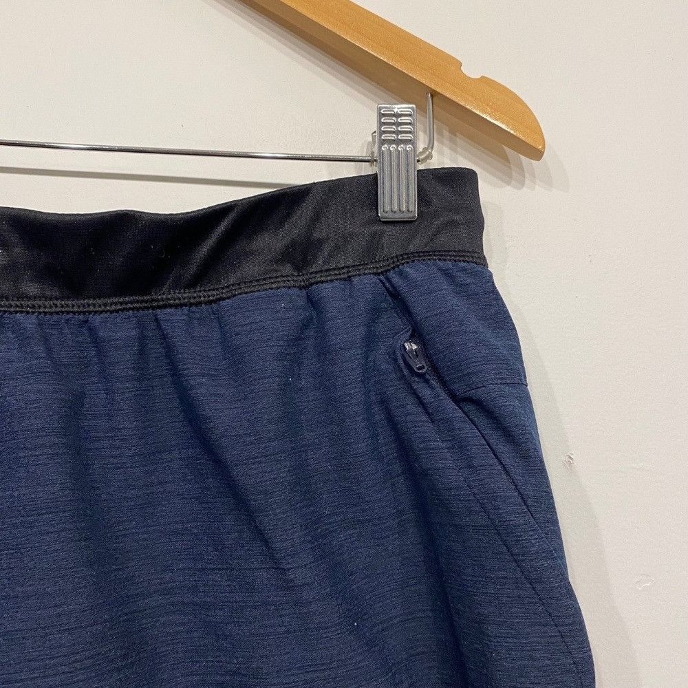 Adidas Adidas Men's Navy Blue Unlined Running Shorts Size US 40 / EU 56 - 2 Thumbnail
