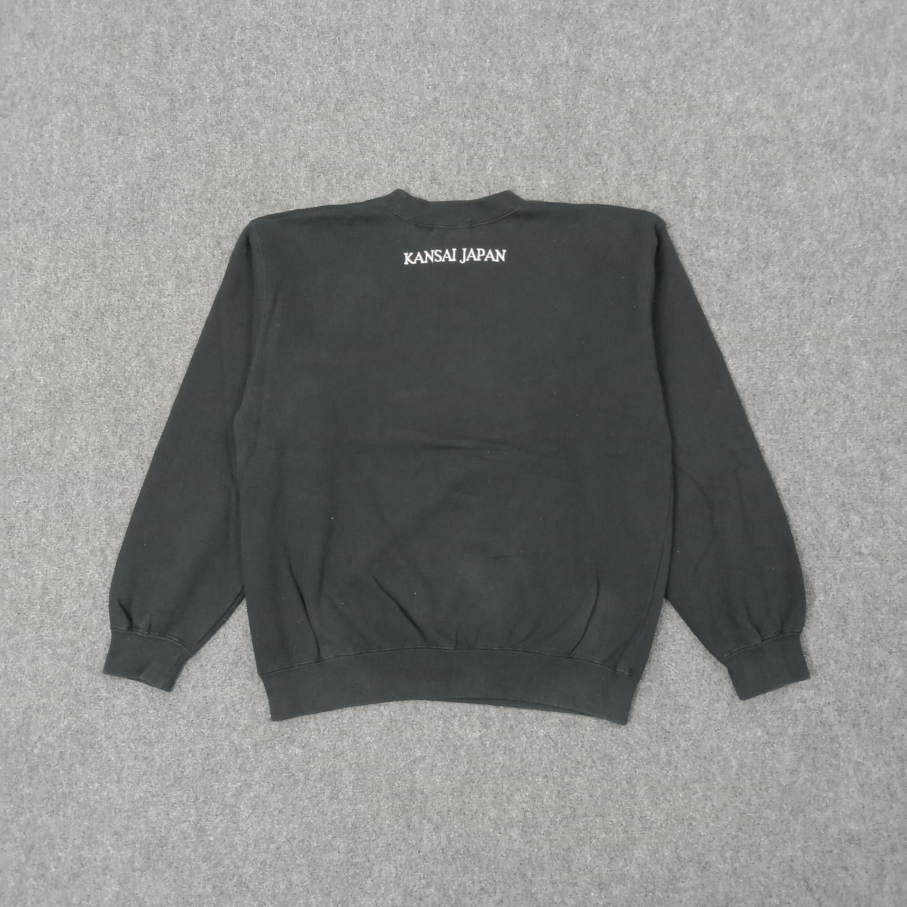 Kansai Yamamoto Kansai Japan Big Logo Spell Out Sweatshirt C243N5 Size US S / EU 44-46 / 1 - 4 Thumbnail