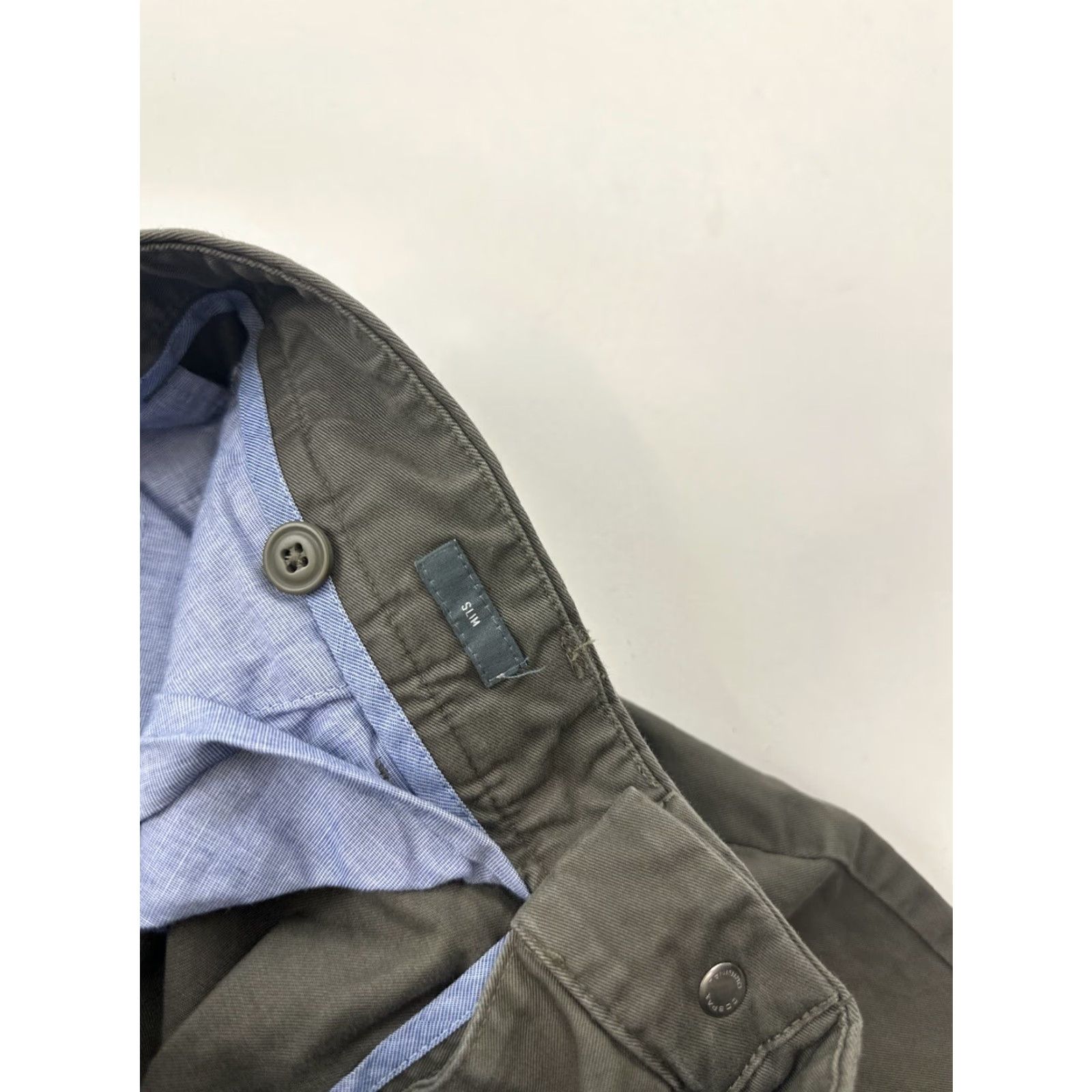 Bonobos Bonobos Pants Men 29x30 Slim Chino Gray Zip Straight 30 Inseam Regular Mens Size US 29 - 5 Thumbnail