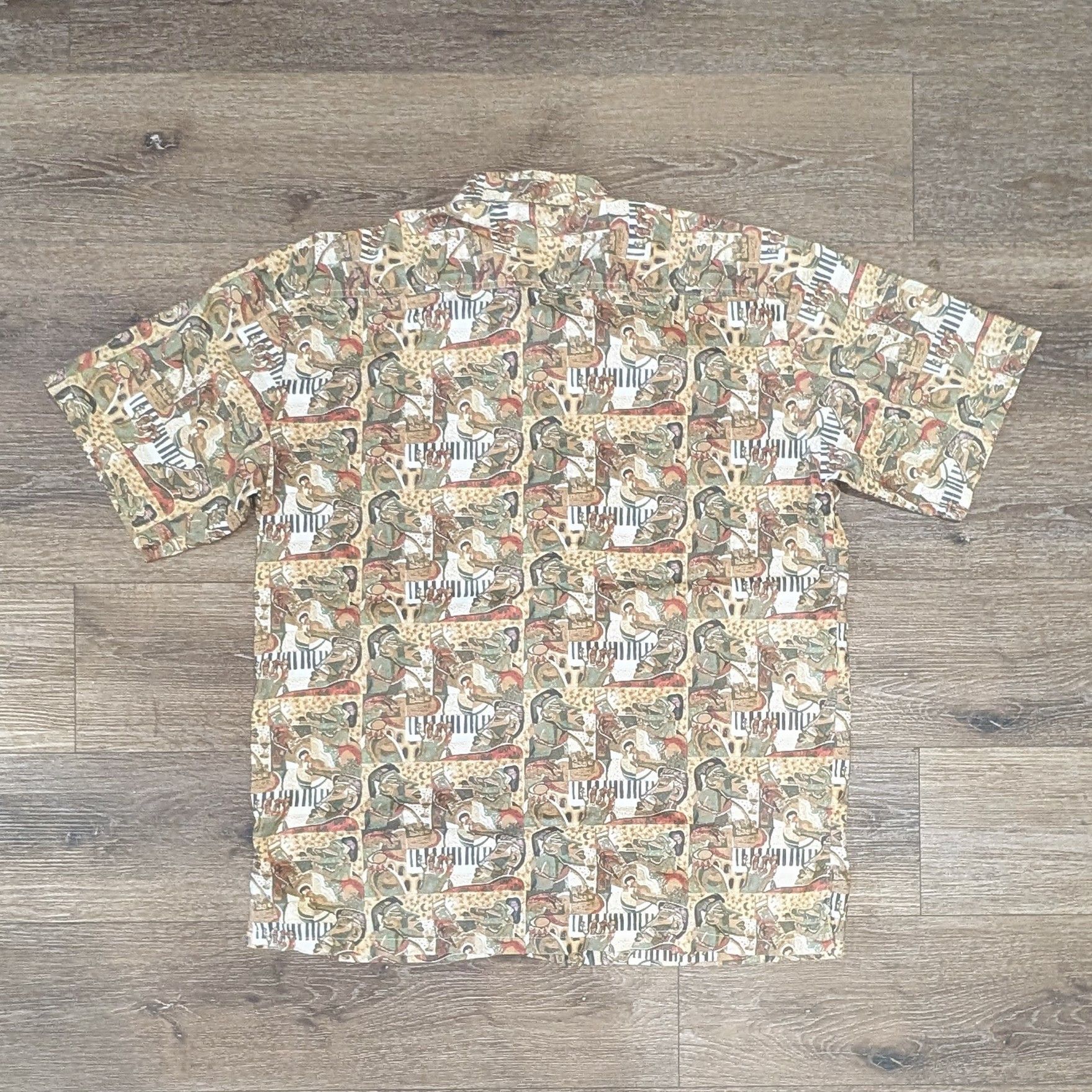 Kahala Vintage Kahala ukulele faces Hawaiian shirt - SIZE XL Size US XL / EU 56 / 4 - 4 Thumbnail