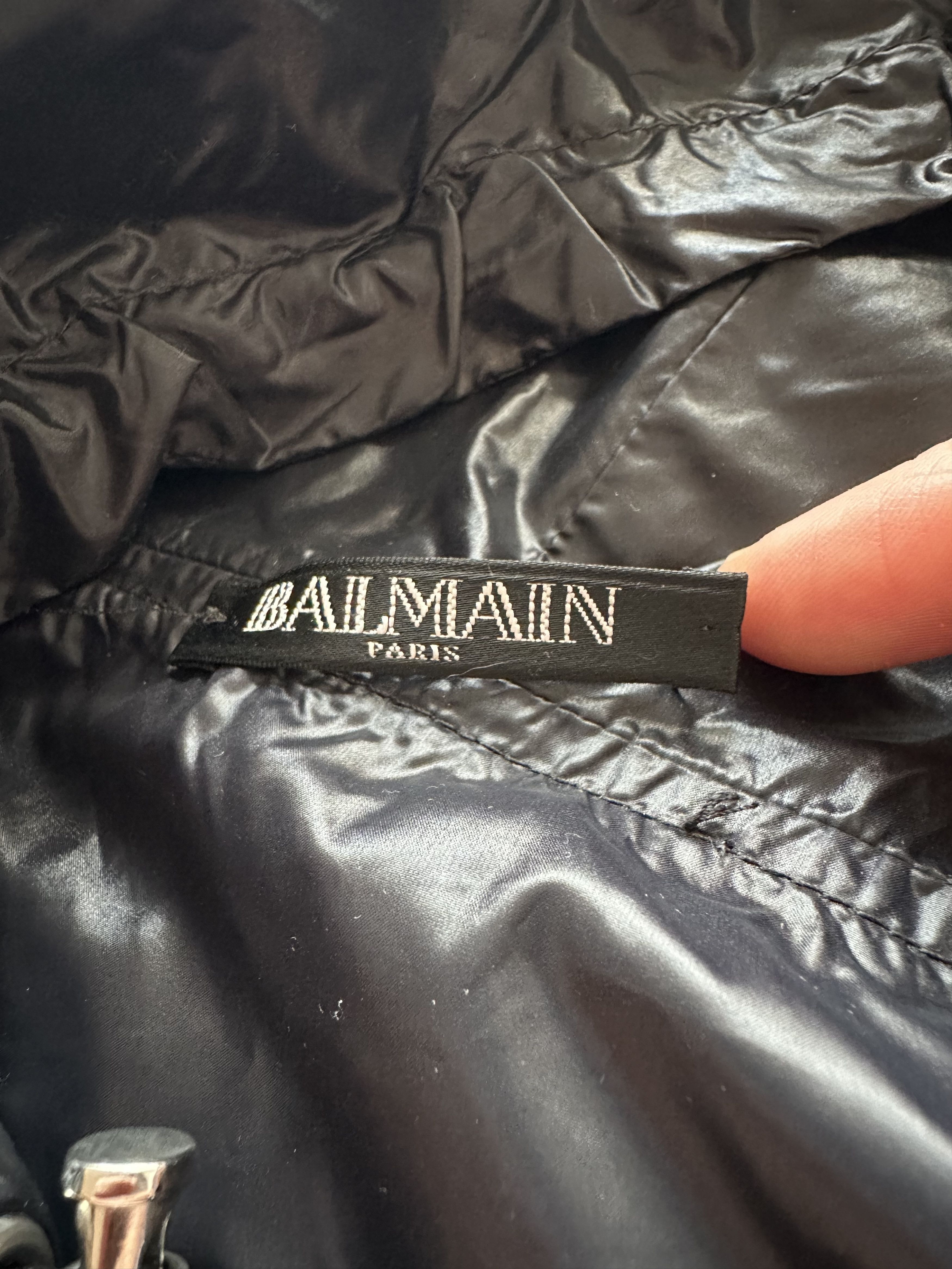 Balmain FW18 Balmain Double Zip Galaxy Windbreaker Jacket Rousteing Size US M / EU 48-50 / 2 - 9 Thumbnail