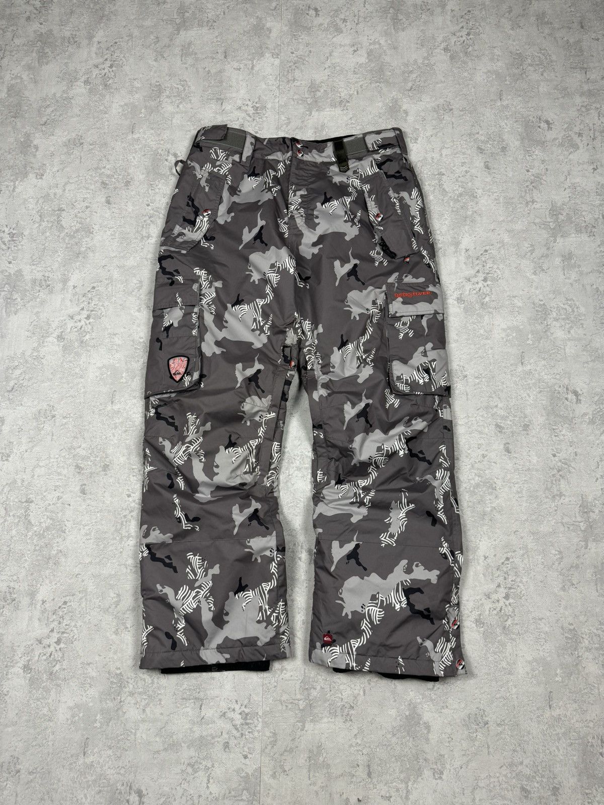 Quicksilver Quiksilver Utility Sherpa Printed Camo Ski Pants Size XL Size US 36 / EU 52 - 1 Thumbnail