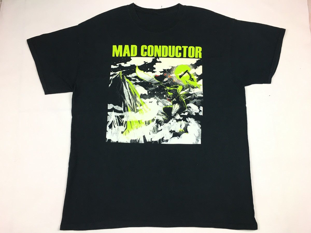 Band Tees Mad Conductor Hiphop Band Box Logo Printed Tee T-shirt Size US L / EU 52-54 / 3 - 1 Thumbnail