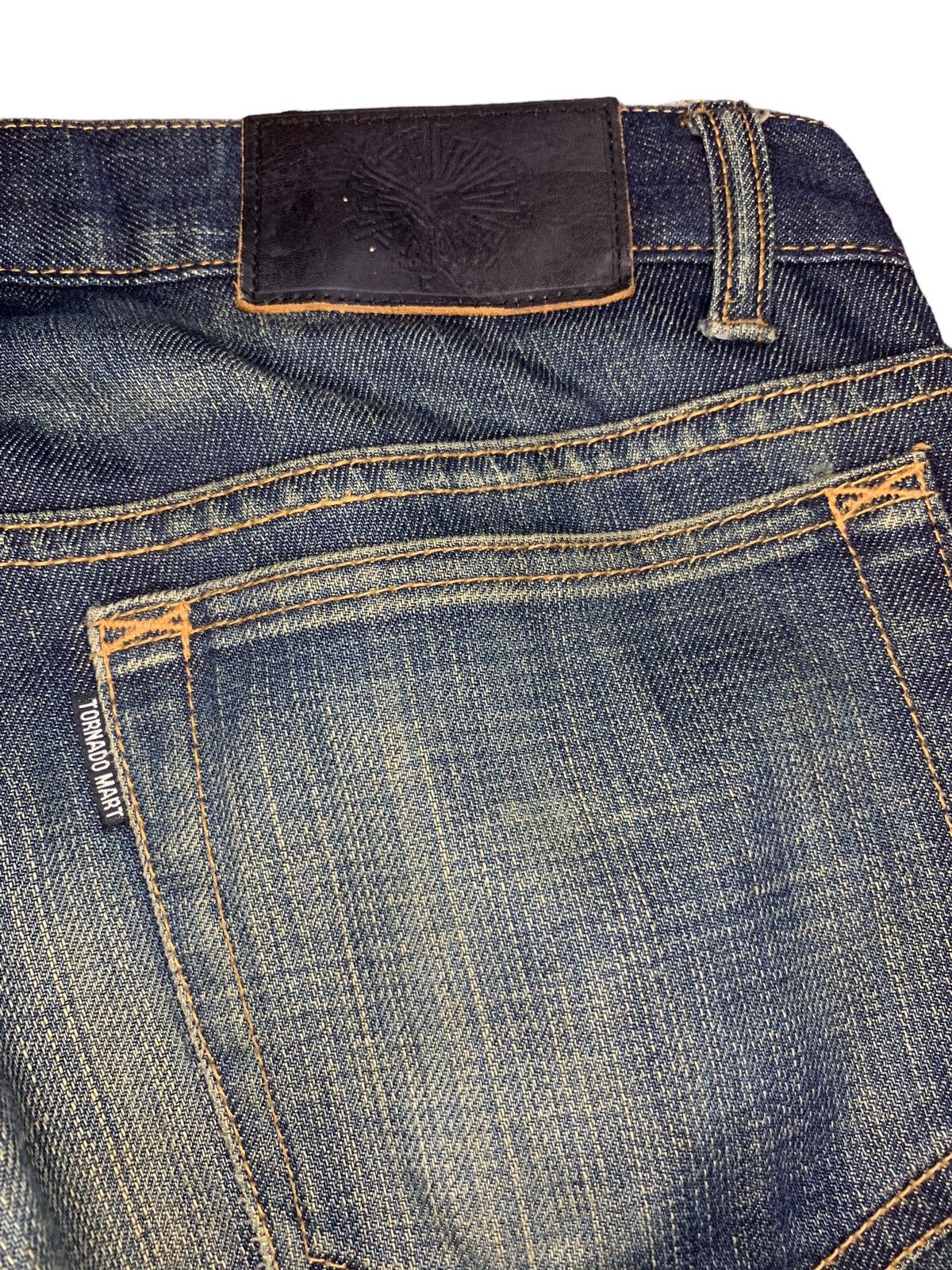 Tornado Mart Tornado Mart 6 pocket mud wash flare denim jeans Size US 30 / EU 46 - 10 Thumbnail