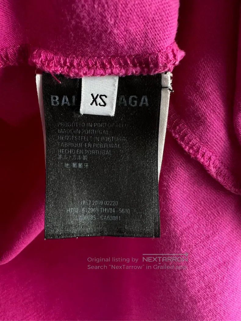 Balenciaga Balenciaga Pink Food Supply Short Sleeve Size US XS / EU 42 / 0 - 4 Thumbnail