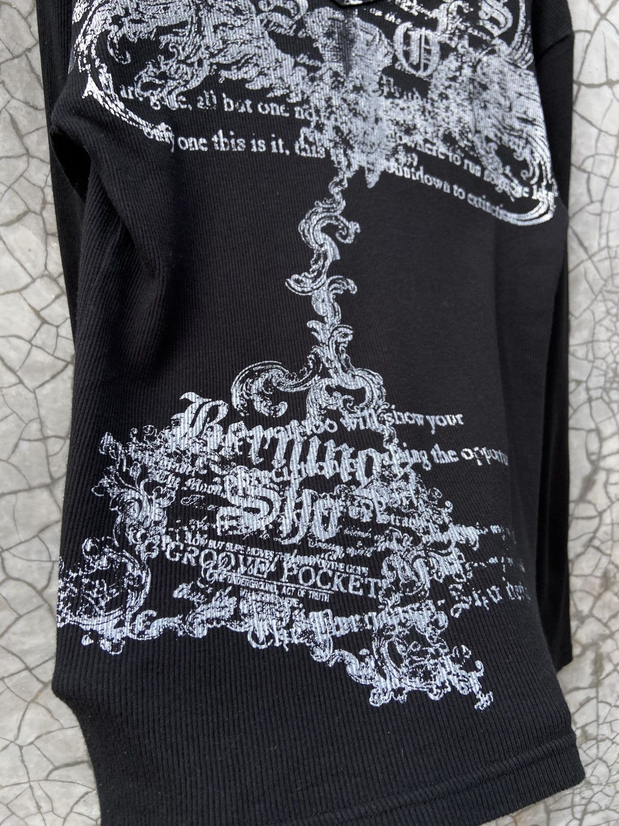Hysteric Glamour × If Six Was Nine × Japanese Brand Offer‼️ Bernings Sho Affliction Punk Poem Vkei Wings Thermal Size US M / EU 48-50 / 2 - 4 Thumbnail
