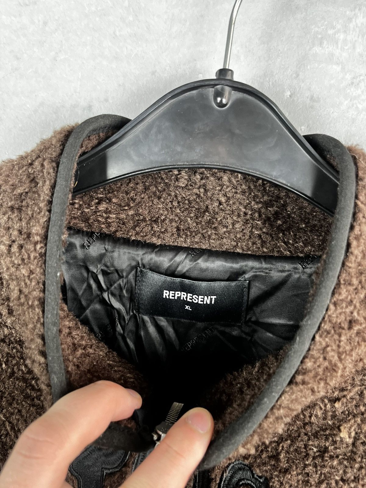Represent Clo. Represent Split Block Fleece Size US XL / EU 56 / 4 - 7 Thumbnail