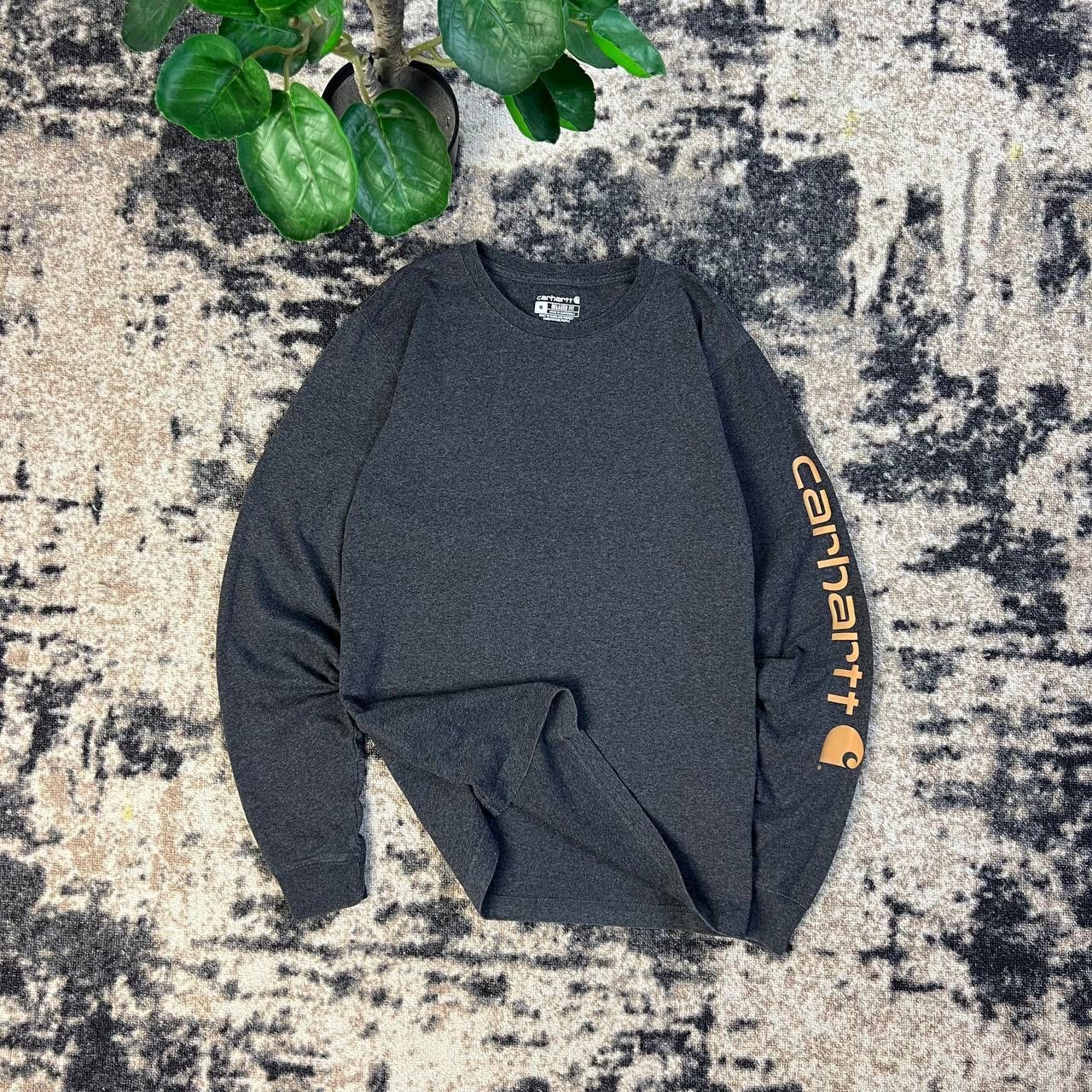 Carhartt Carhartt Big Logo Vintage Long Sleeve Streetwear Style Size US M / EU 48-50 / 2 - 1 Thumbnail