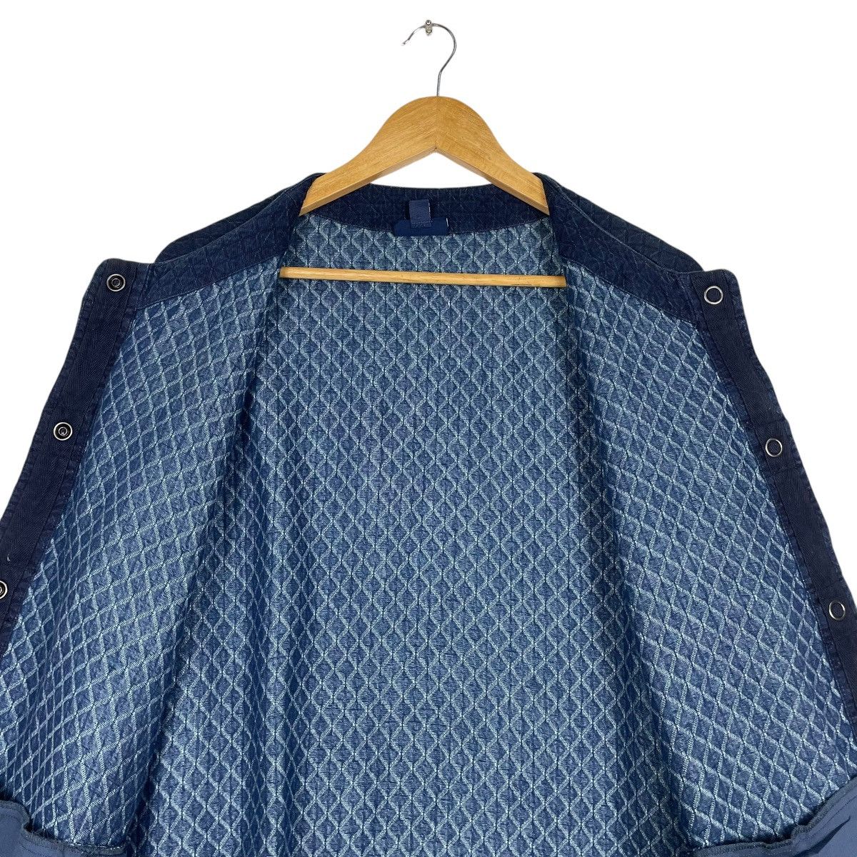 45rpm × Indigo × Japanese Brand 💥INDIGO PURE JILL BUTTON JACKET Size US M / EU 48-50 / 2 - 12 Thumbnail