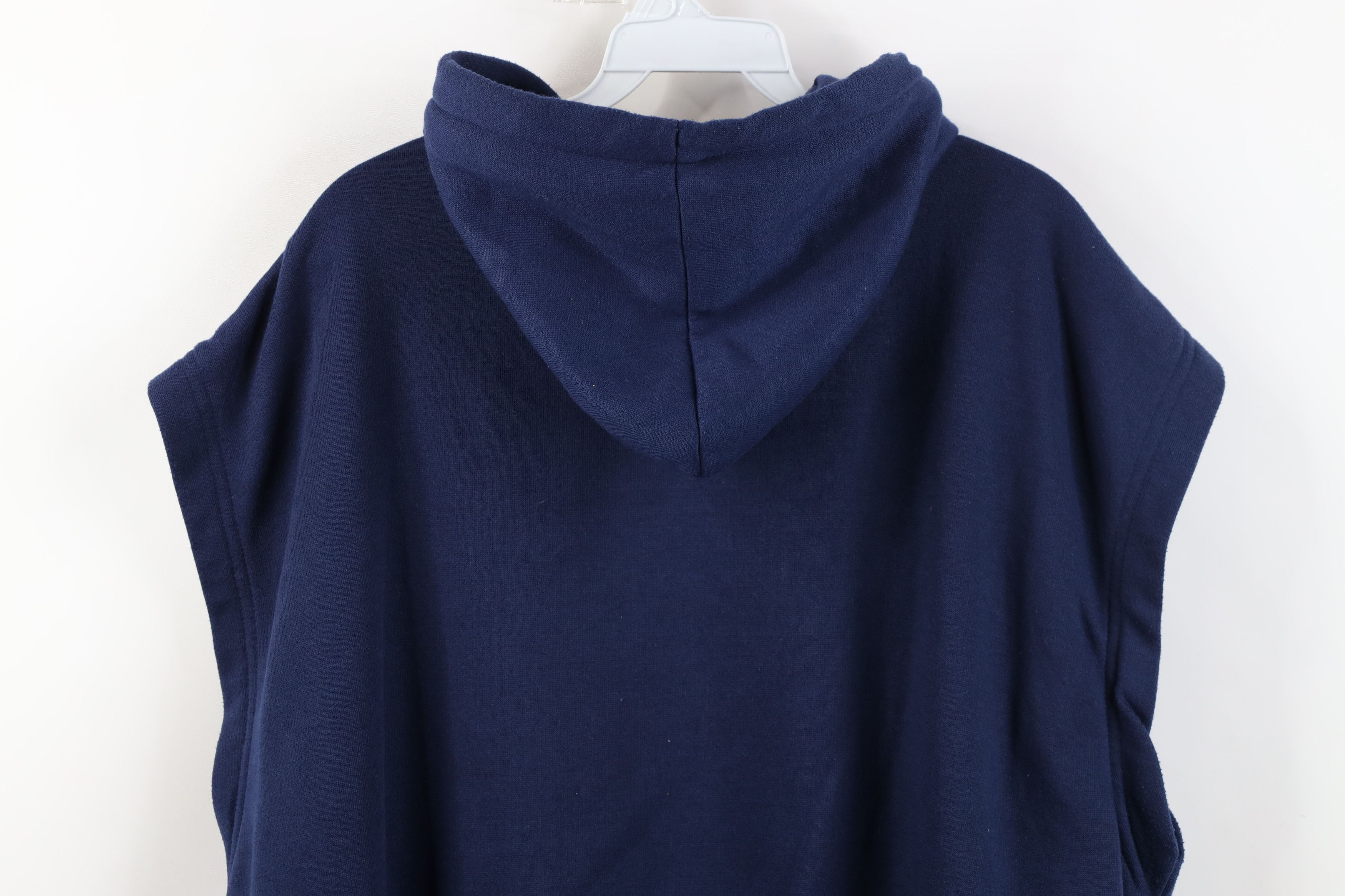 Vintage Vintage 90s Streetwear Sleeveless Full Zip Hoodie Sweatshirt Size US XXL / EU 58 / 5 - 11 Thumbnail