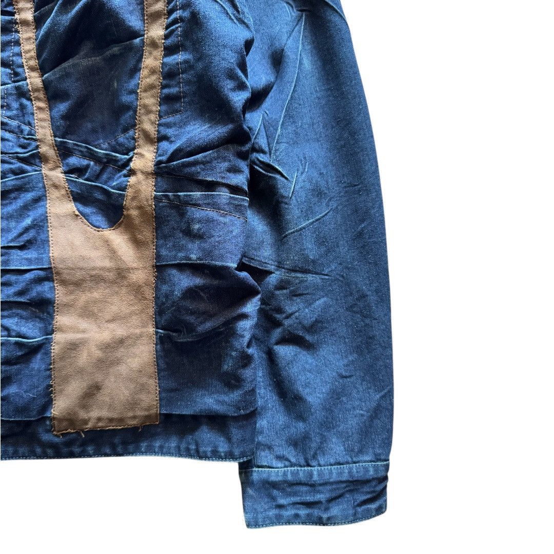 Japanese Brand × Marithe + Francois Girbaud Archive Marithe Francois Girbaud Panelled Robot Jean Jacket Size US L / EU 52-54 / 3 - 7 Thumbnail