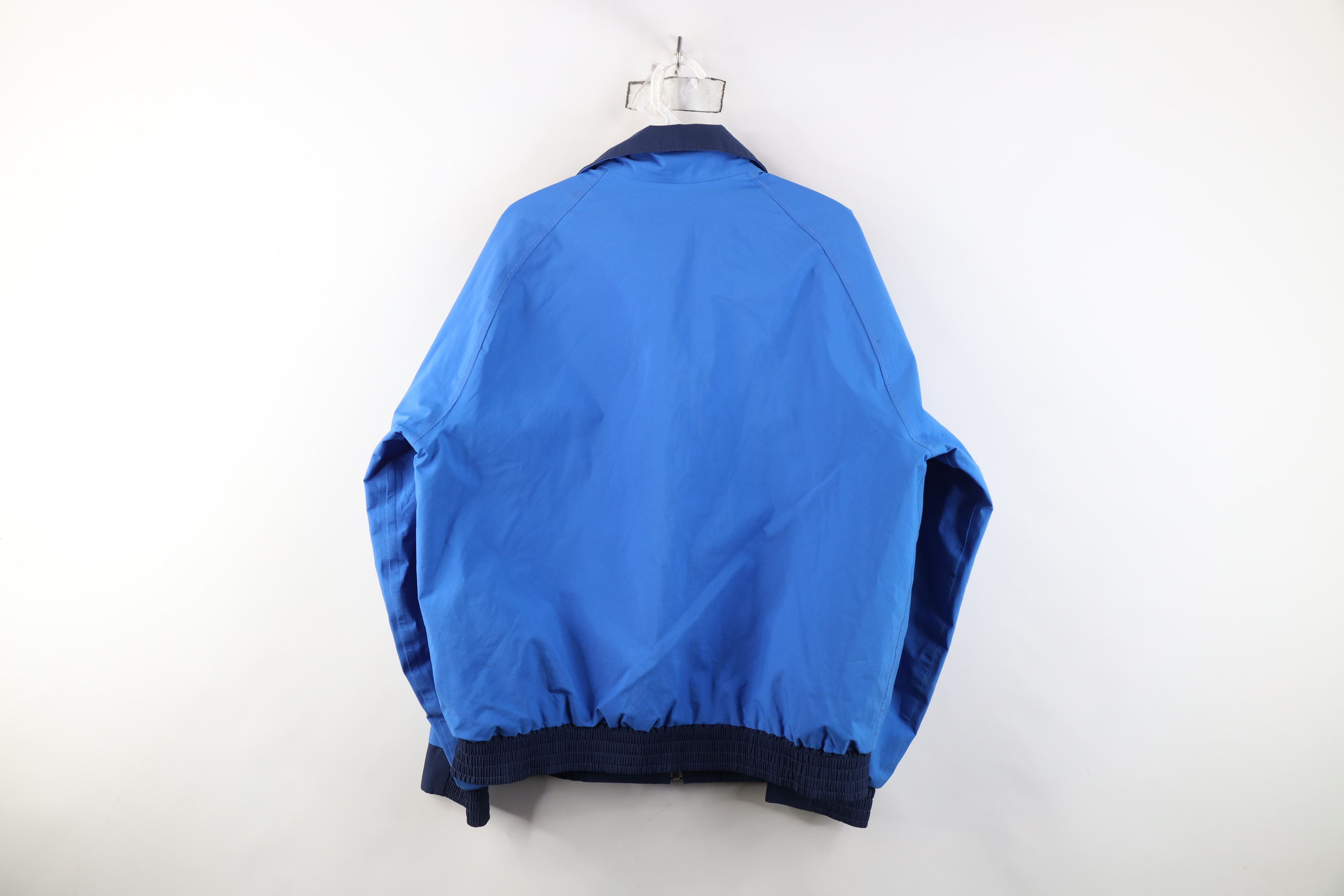 Goretex Vintage 90s Streetwear Goretex Rain Bomber Jacket Blue USA Size US M / EU 48-50 / 2 - 15 Thumbnail