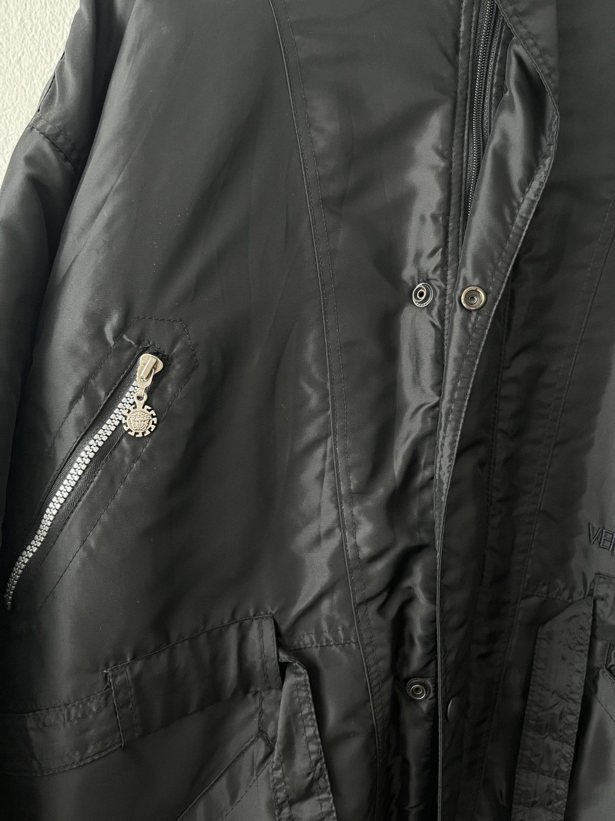 Versace Jeans Couture × Vintage Vintage Versace Jeans Couture puffer coat M/L/XL/XXL Size XXL / US 16-18 / IT 52-54 - 18 Thumbnail