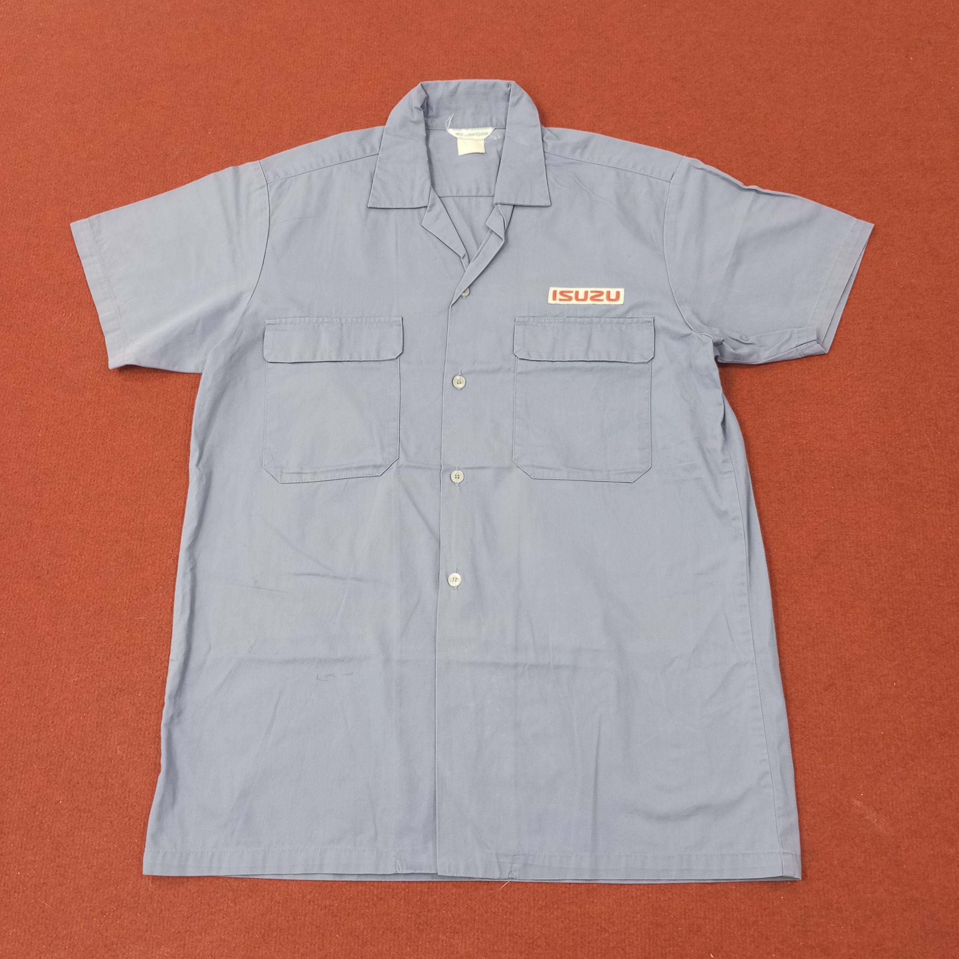 Isuzu Japanese Motorsports Workwear Shirt c223n22