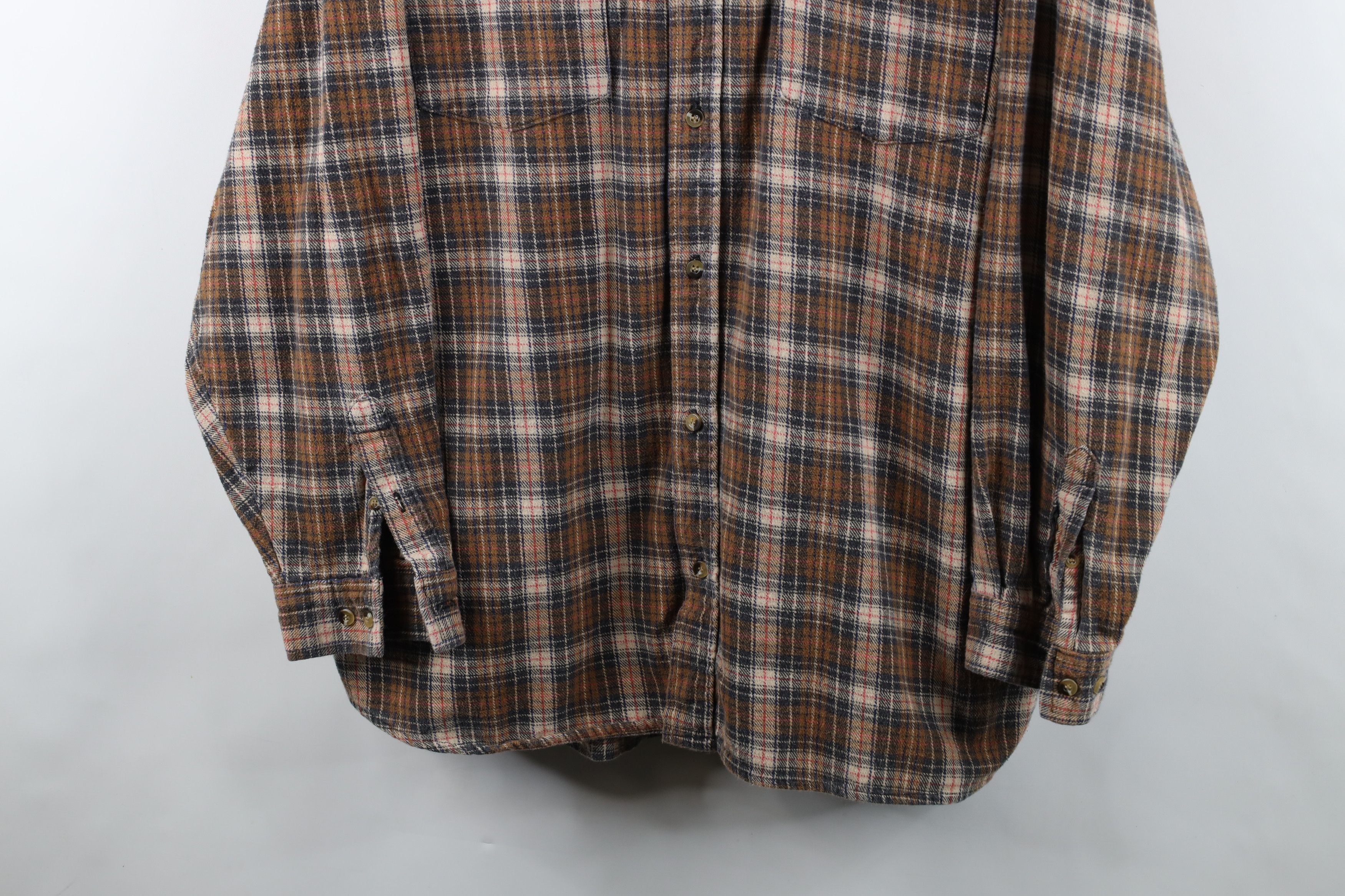 Vintage Vintage 90s Y2K Streetwear Heavyweight Button Down Shirt Size US XXL / EU 58 / 5 - 3 Thumbnail