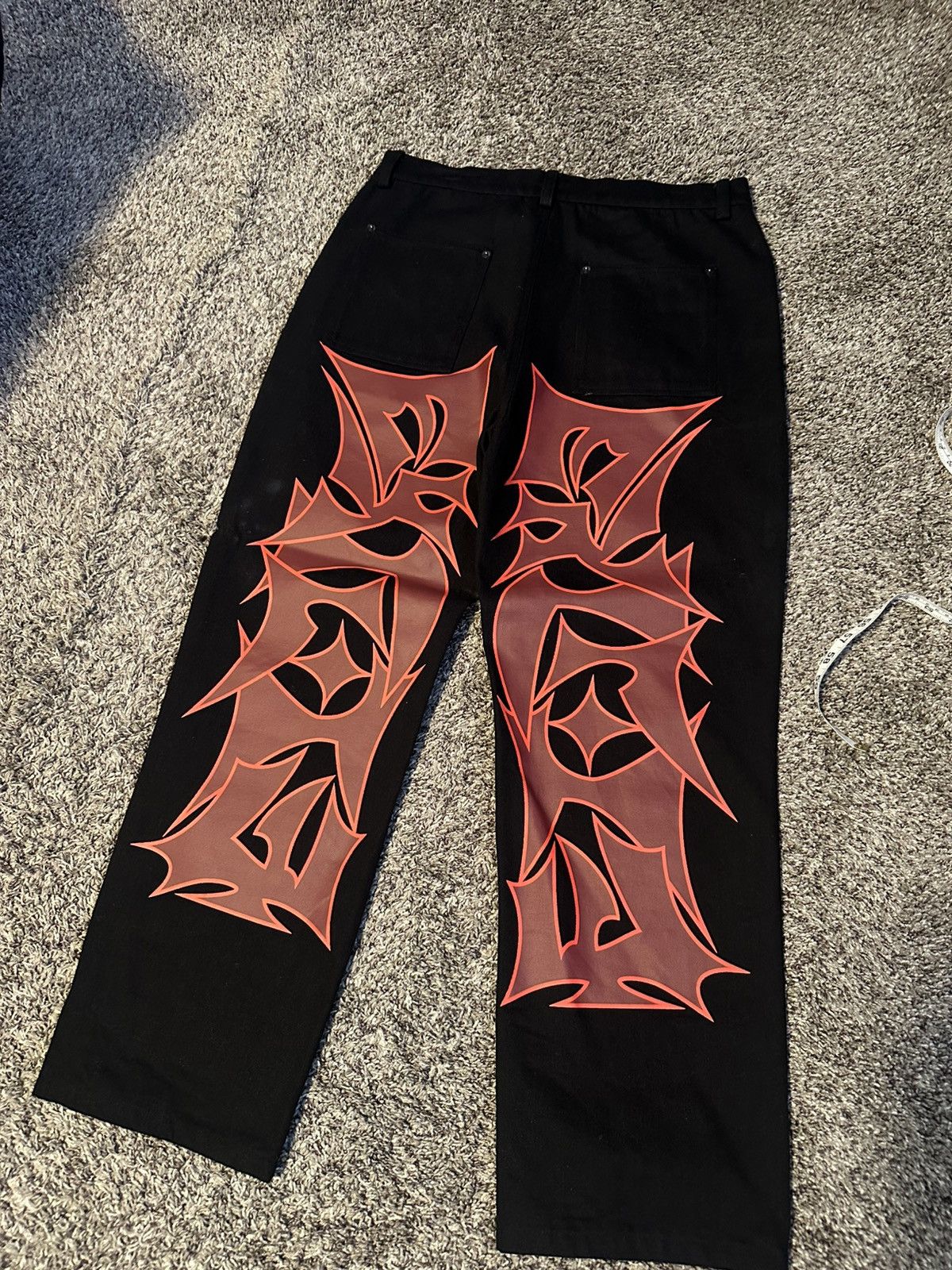 Other Explote Jeans Red Black Men Size L Size US 33 - 6 Thumbnail