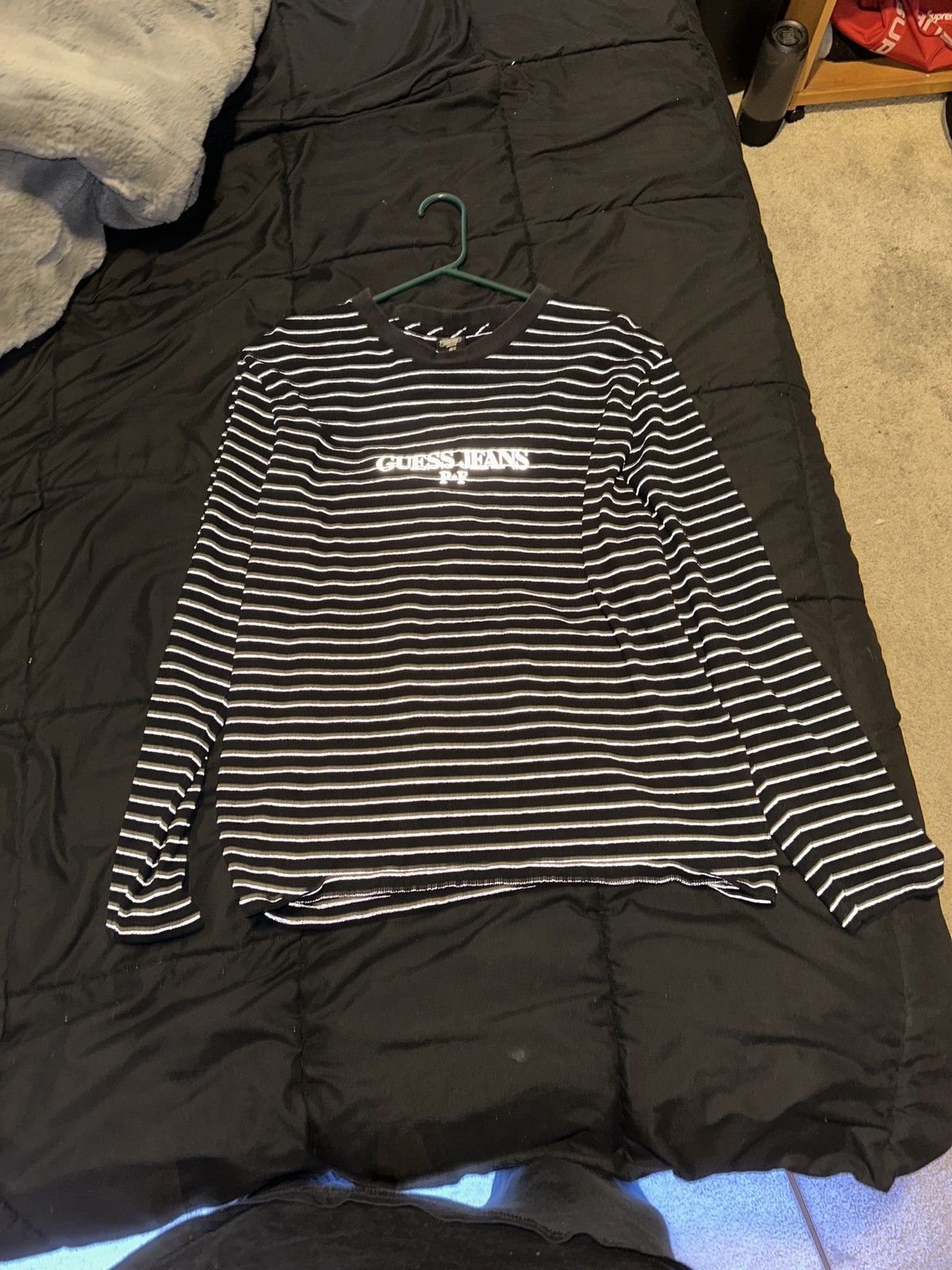 Guess jeans reflective shirt
