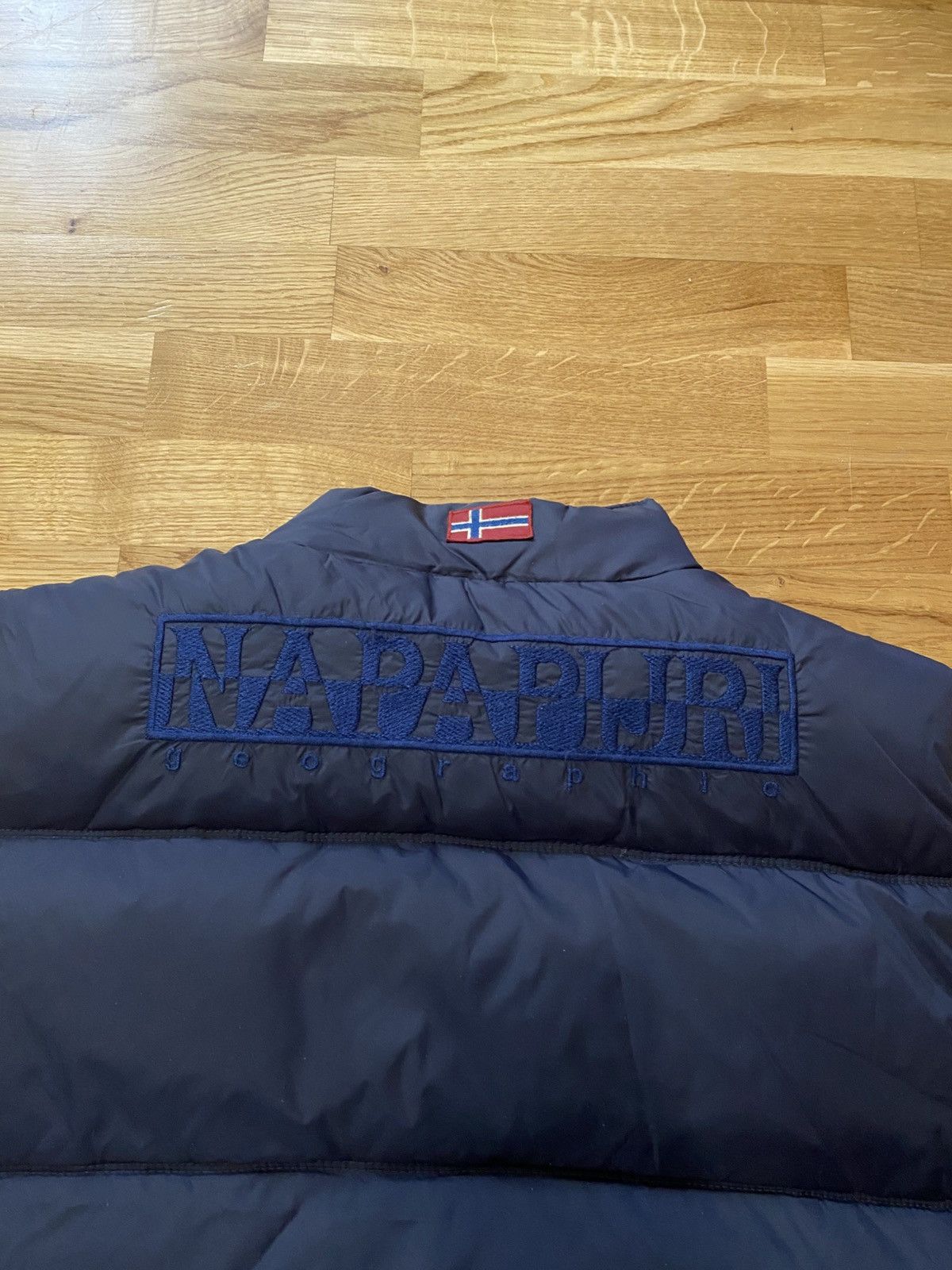 Napapijri Napapijri Vest Mens Reversible Puffer Down Blue XXL Size US XXL / EU 58 / 5 - 3 Thumbnail